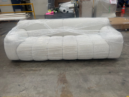 NZ CLZ20155 Aero Sofa 3S Jacquard Boucle Cream