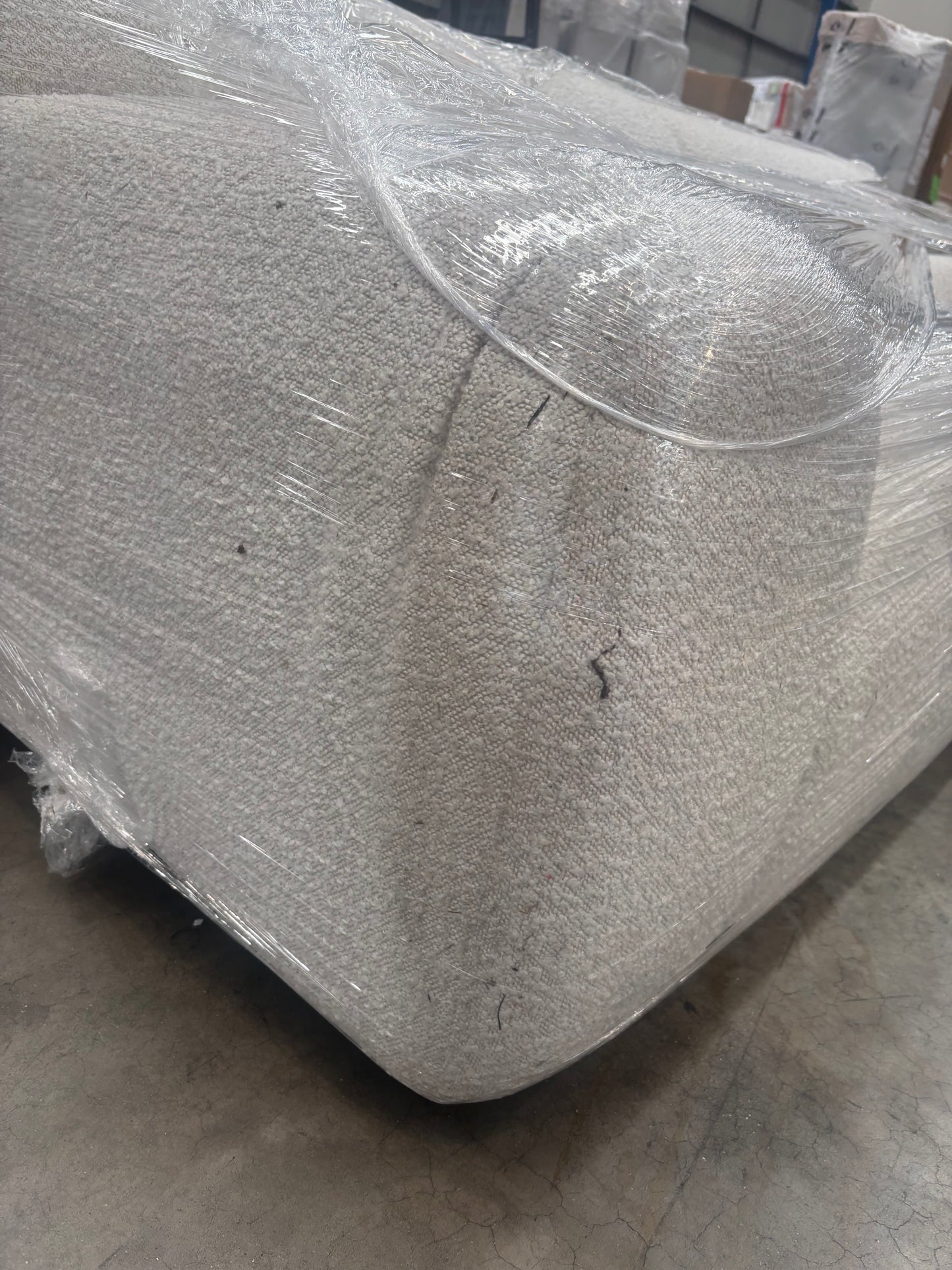 NZ CLZ20155 Aero Sofa 3S Jacquard Boucle Cream