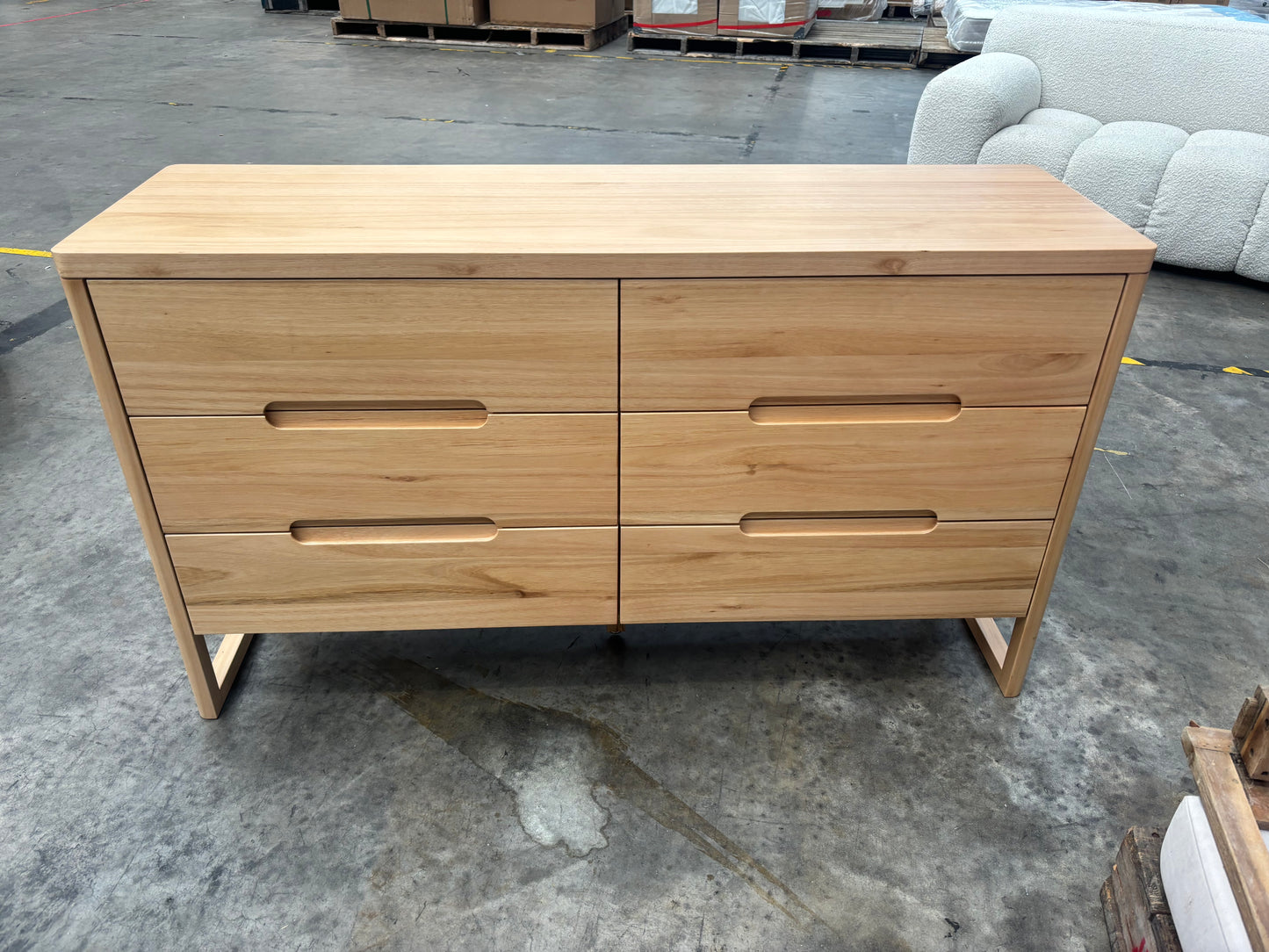 NZ PRZ20064 Klara Dress 6 Drawer Natural