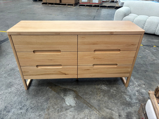 NZ PRZ20064 Klara Dress 6 Drawer Natural