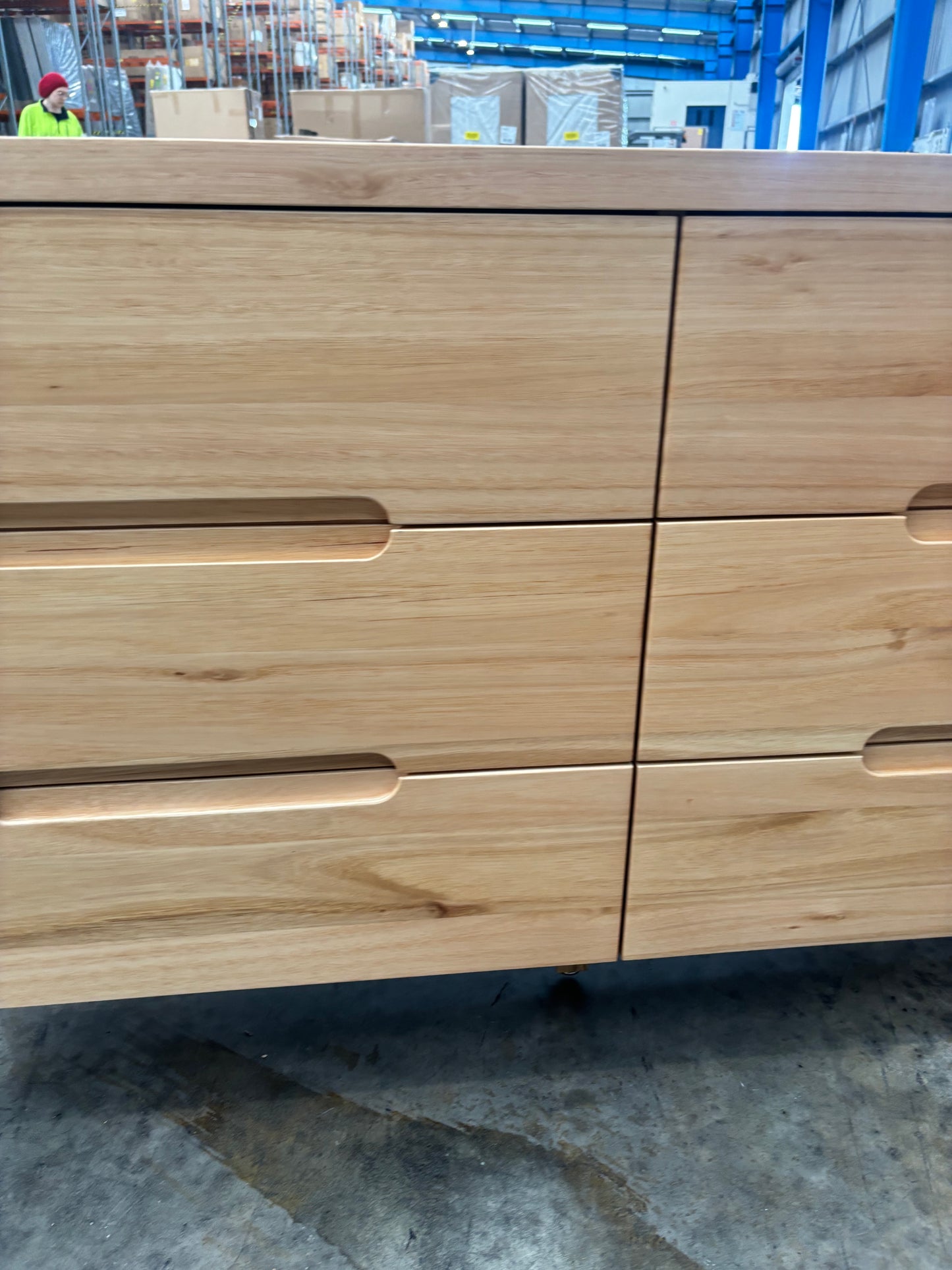 NZ PRZ20064 Klara Dress 6 Drawer Natural