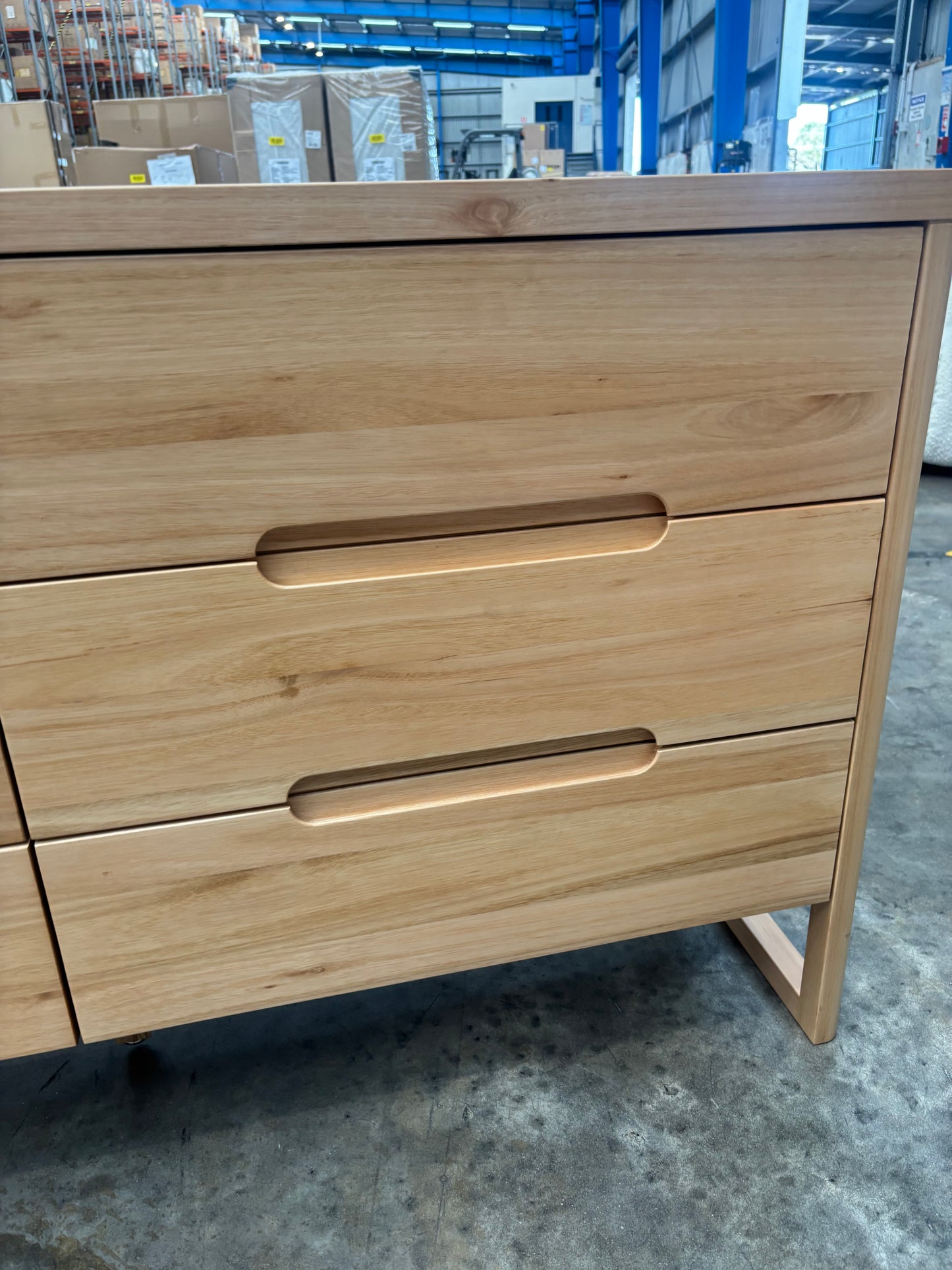 NZ PRZ20064 Klara Dress 6 Drawer Natural