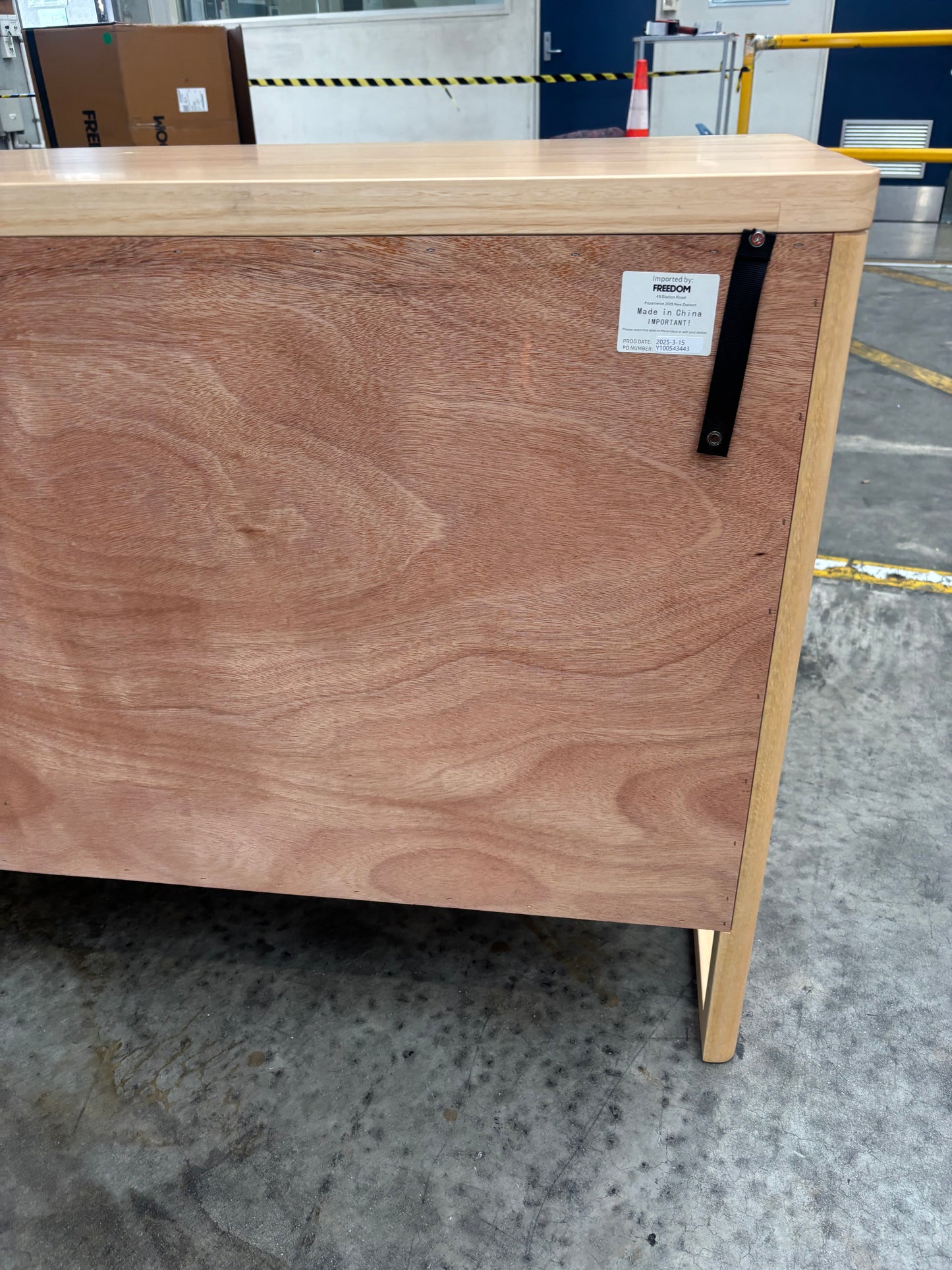 NZ PRZ20064 Klara Dress 6 Drawer Natural