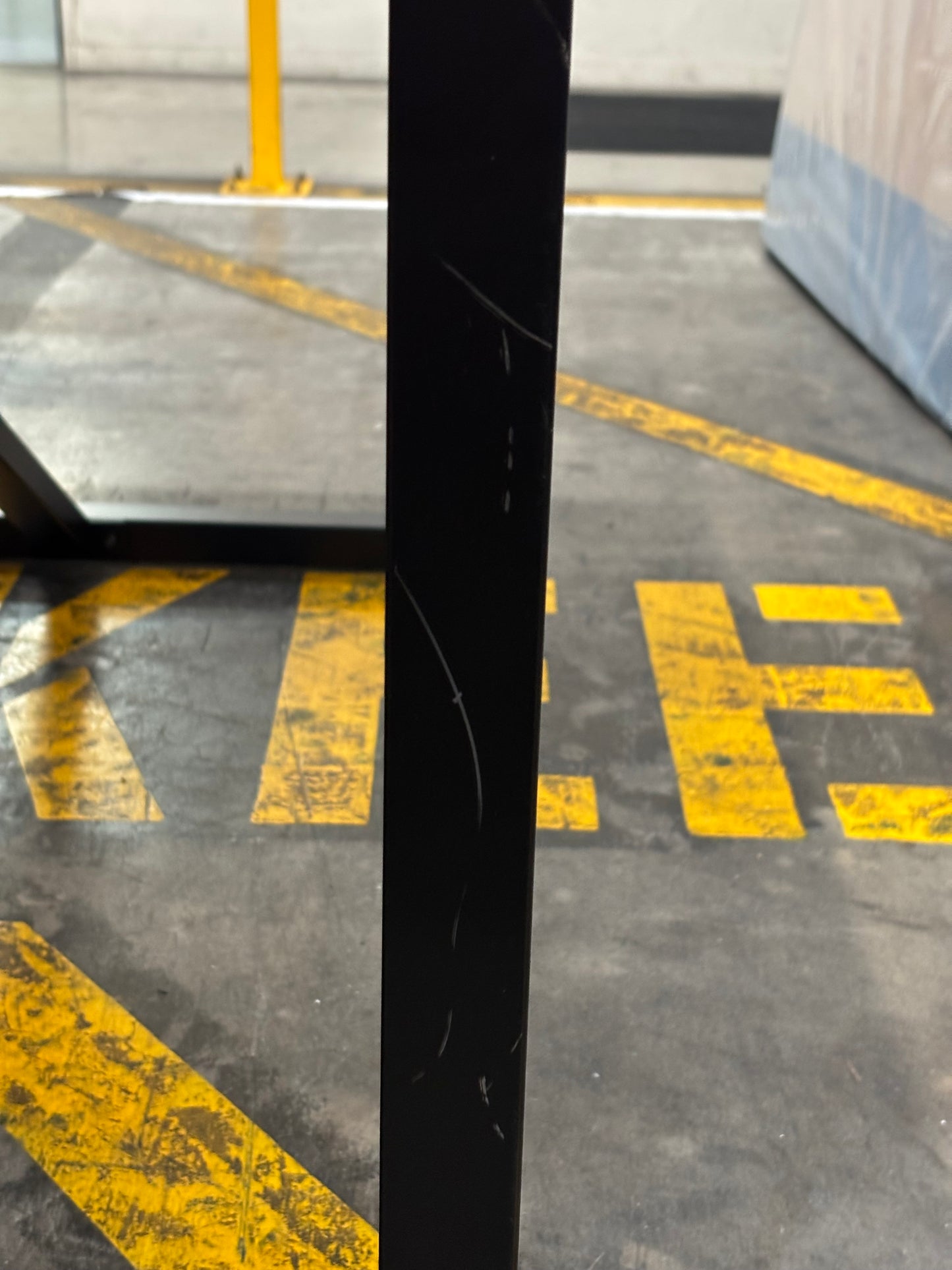 NZ PRZ20067 Alps Dining Table 160x90cm Natural/Black