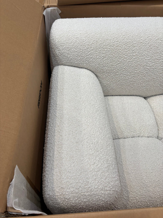 NZ CLZ20164 Aero Sofa 2S Jacquard Boucle Cream