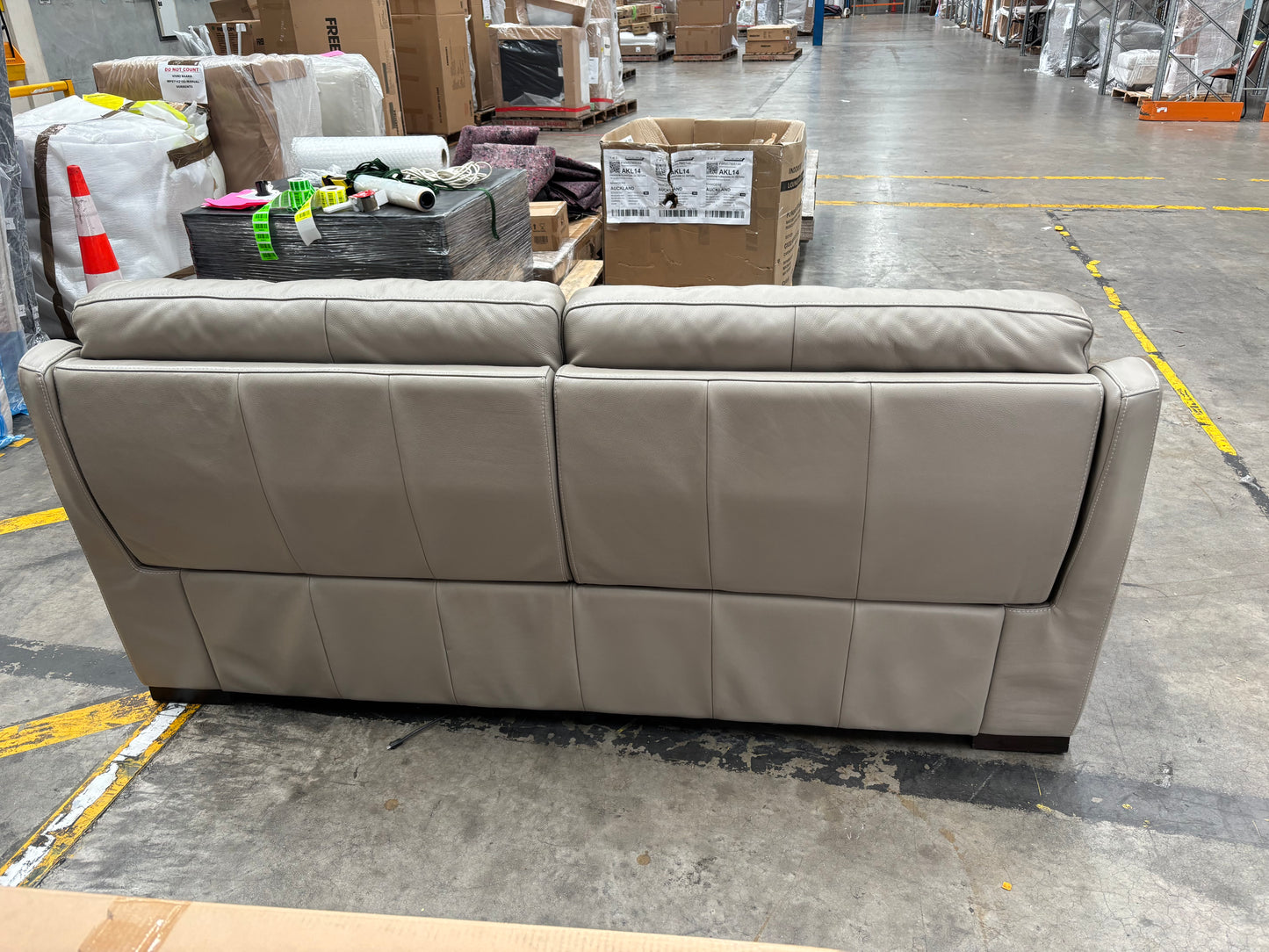 NZ CLZ20168 Barret Electric Recliner Sofa 2.5S Lucia Pumice (2 Motion)