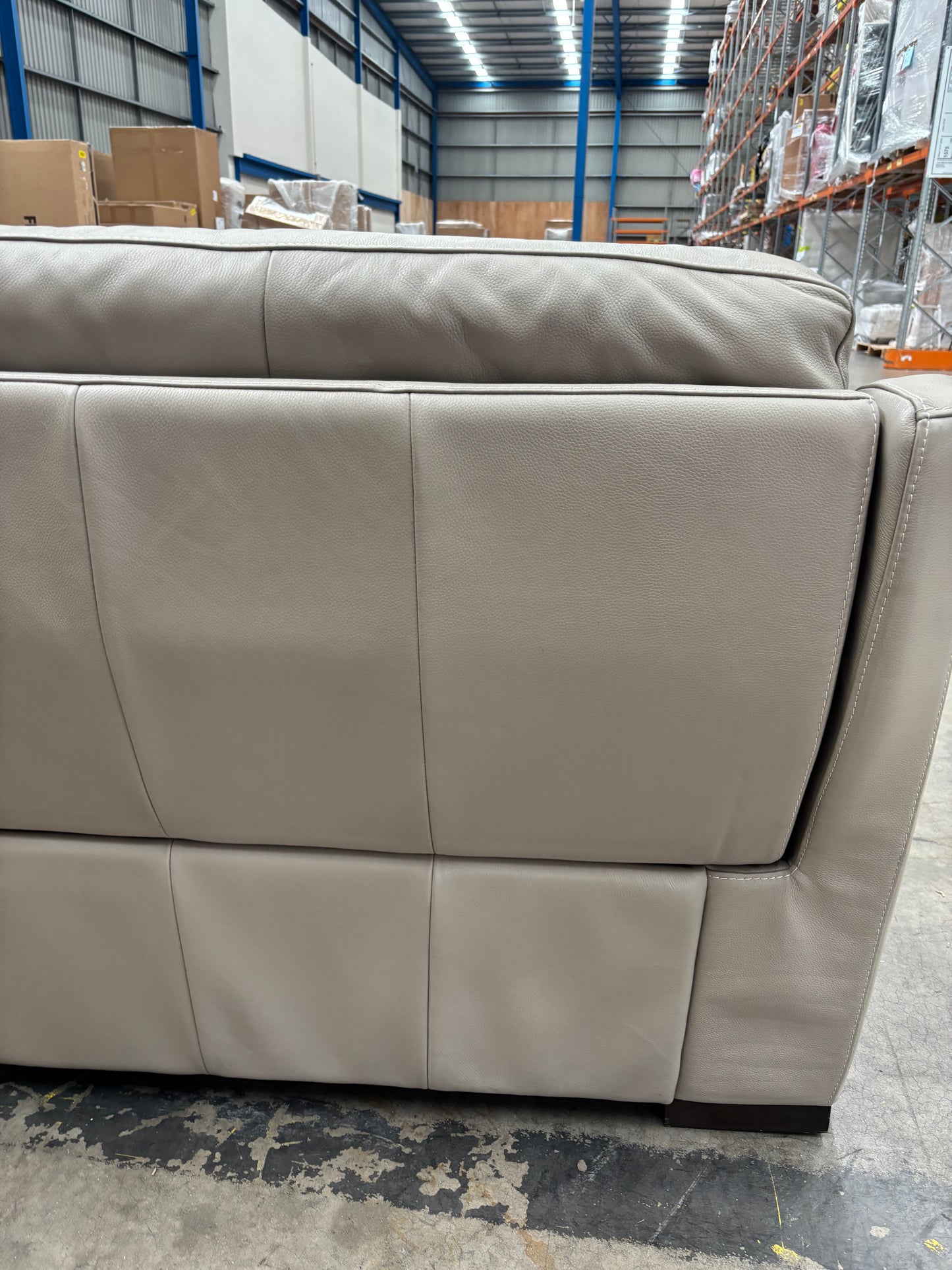 NZ CLZ20168 Barret Electric Recliner Sofa 2.5S Lucia Pumice (2 Motion)