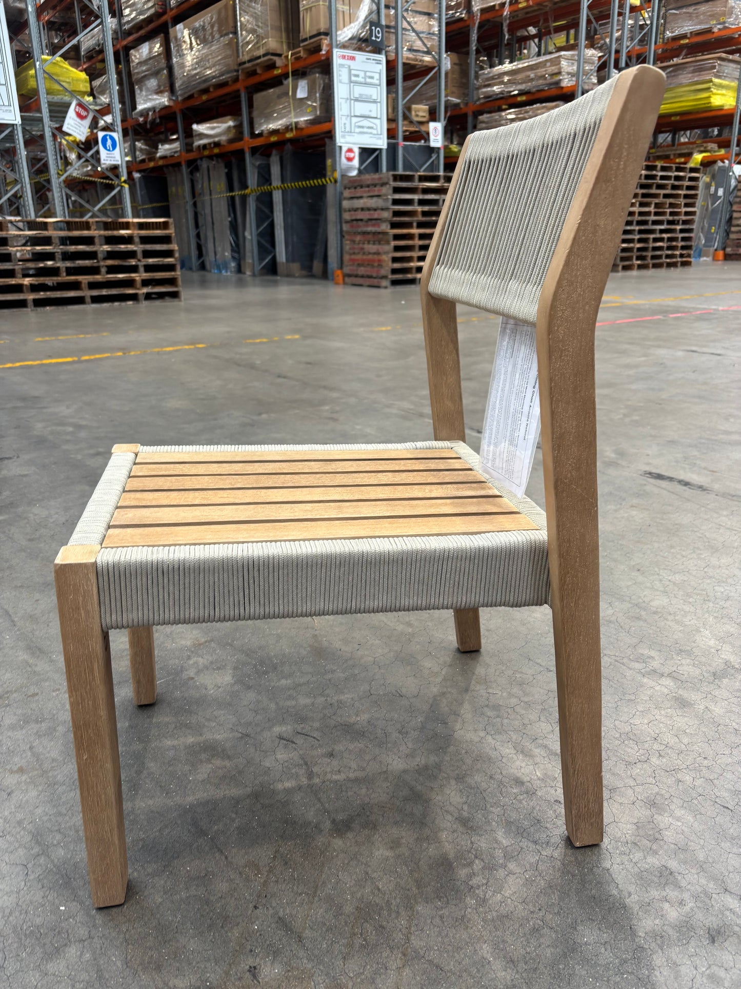 NZ CLZ20174 Le Vent Outdoor Dining Chair - Armless