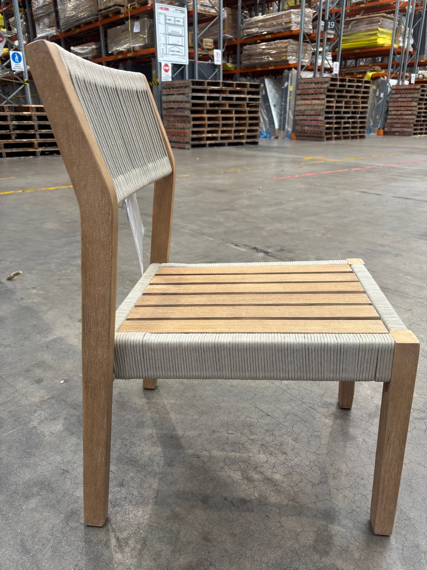 NZ CLZ20174 Le Vent Outdoor Dining Chair - Armless