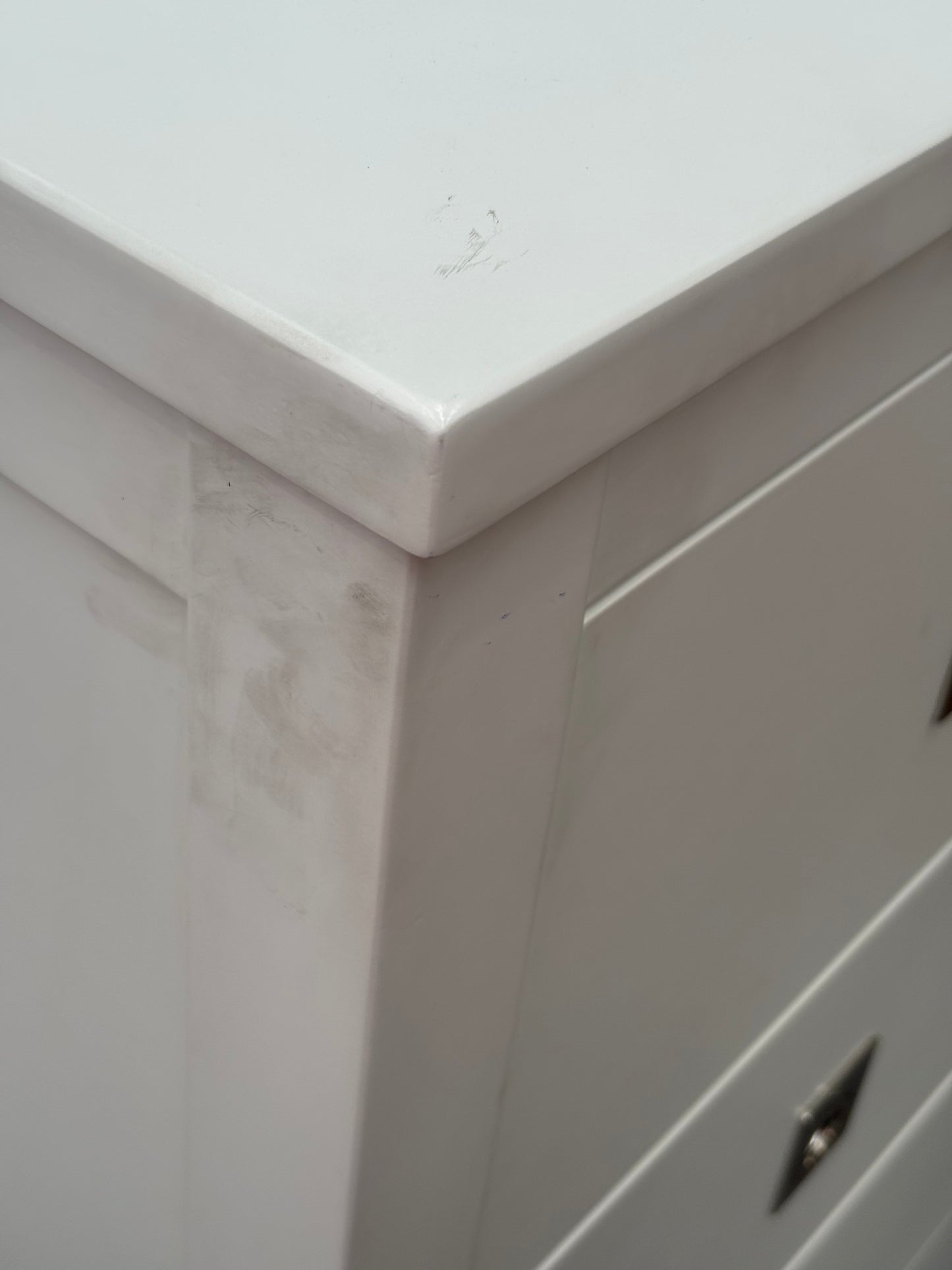 NZ PRZ20079 Bayswater Tallboy 5 Drawer MKII White