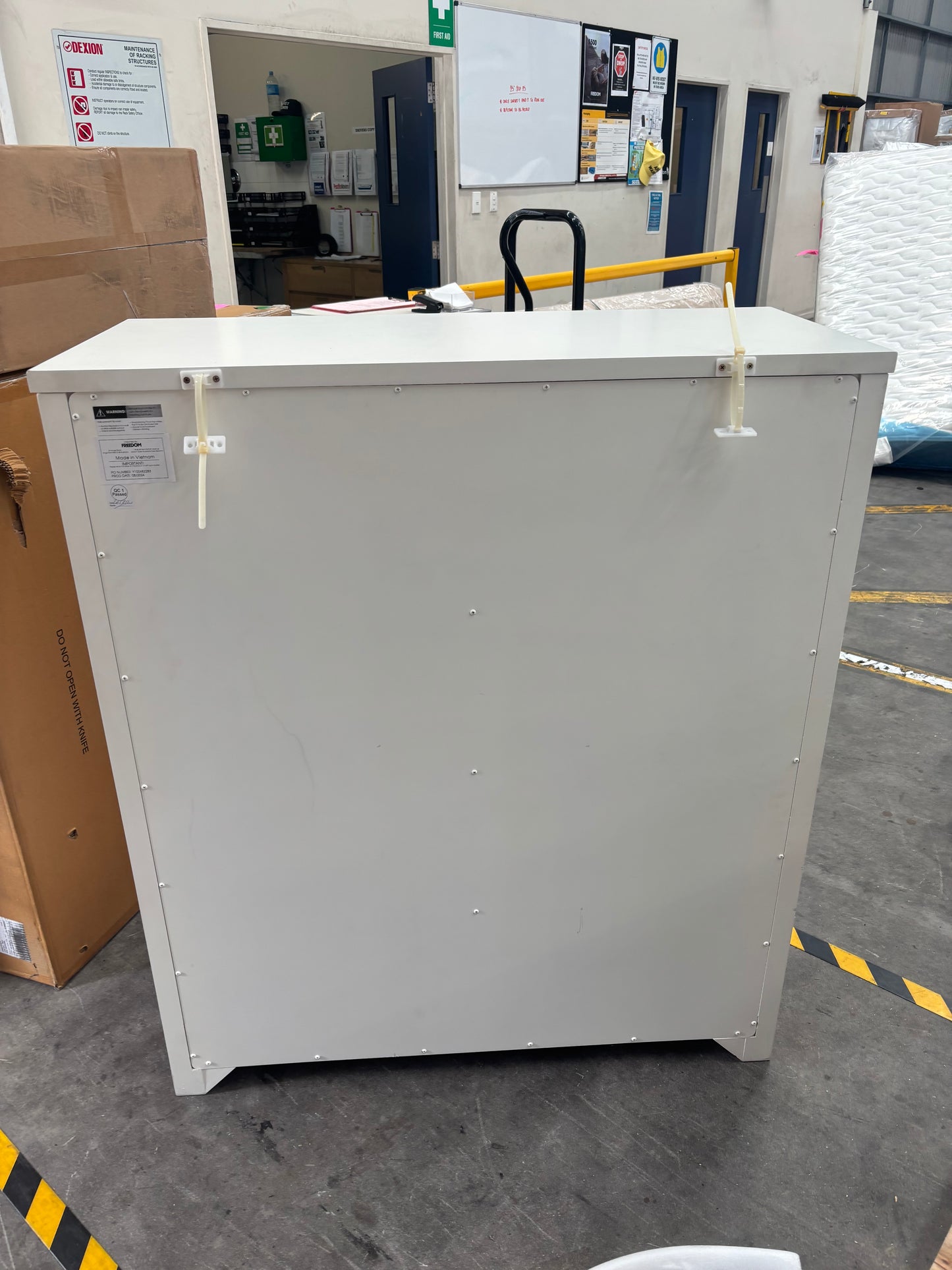 NZ PRZ20079 Bayswater Tallboy 5 Drawer MKII White