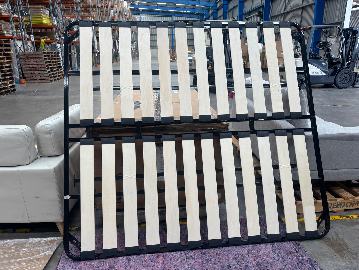 NZ PRZ20085 Audrey Gaslift Channeled Headboard King