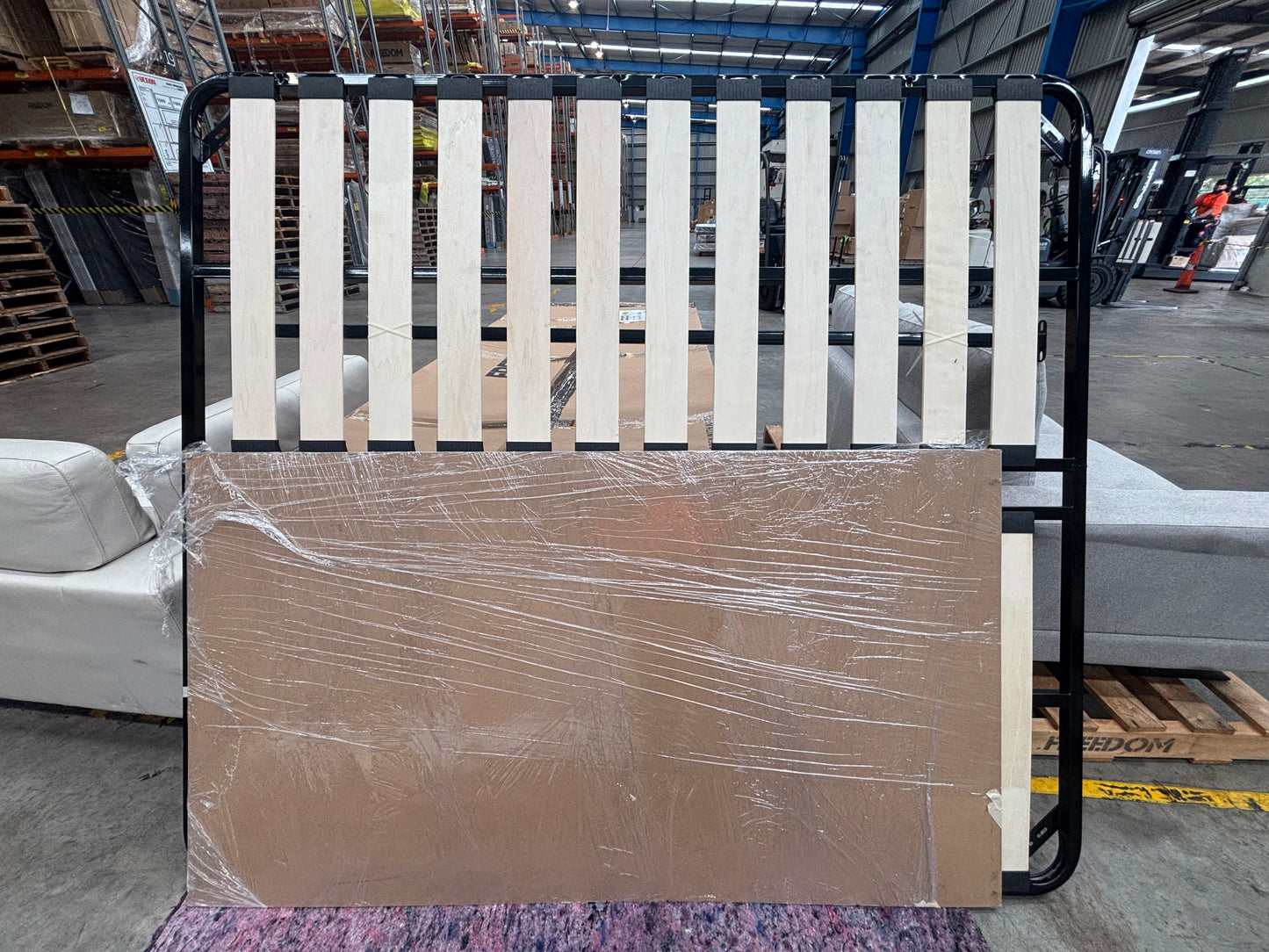 NZ PRZ20085 Audrey Gaslift Channeled Headboard King