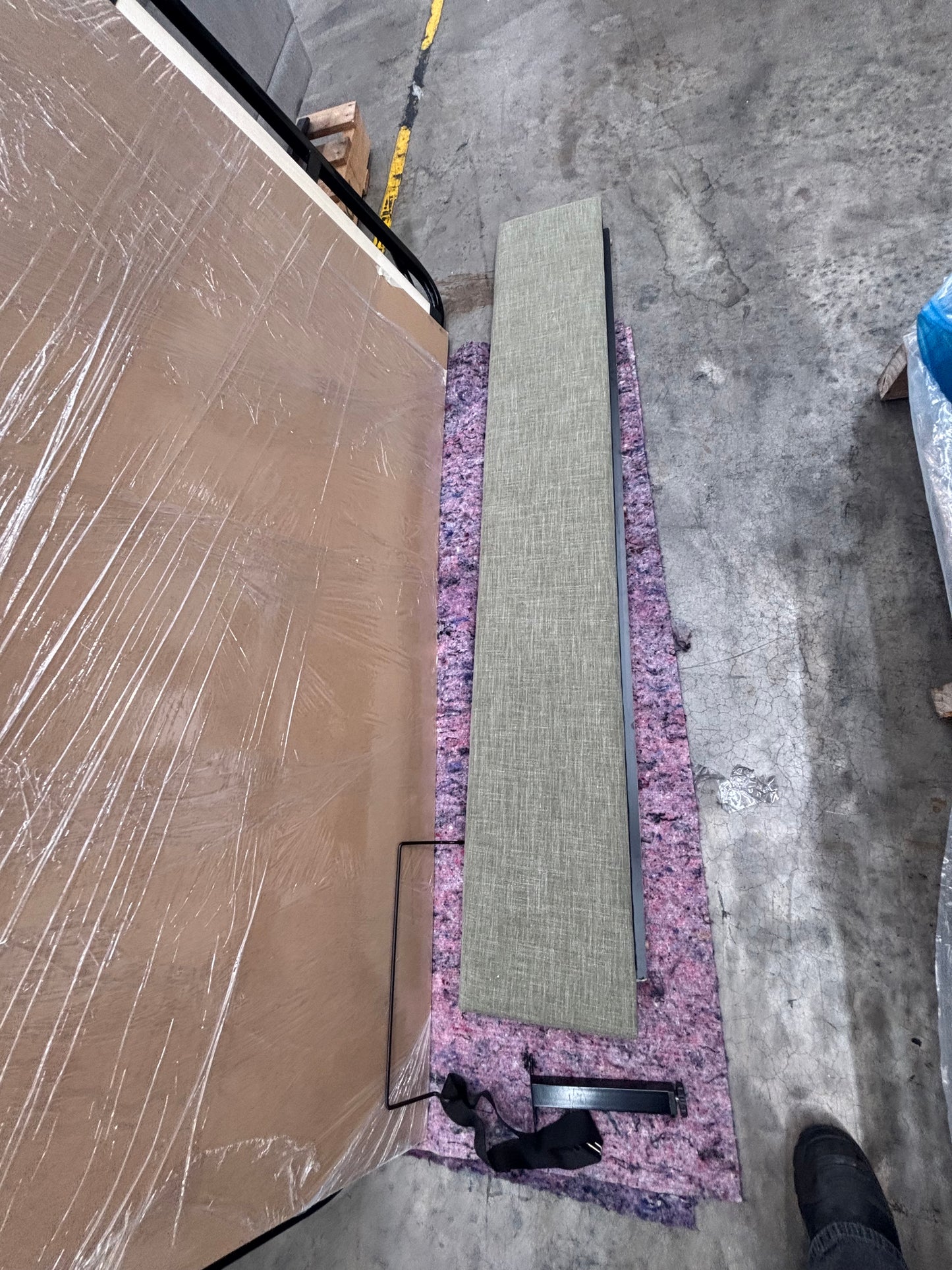 NZ PRZ20085 Audrey Gaslift Channeled Headboard King