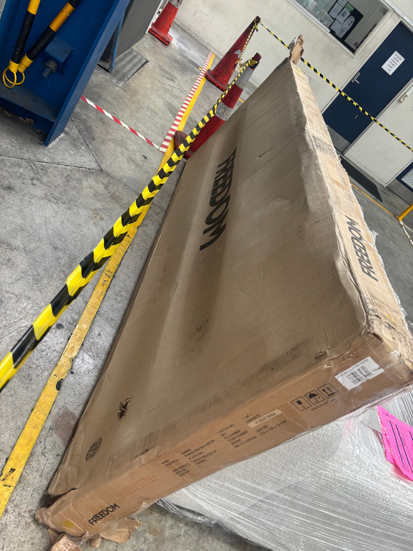 NZ CLZ20194 Cannes Dining Table 267x100cm Acacia MK