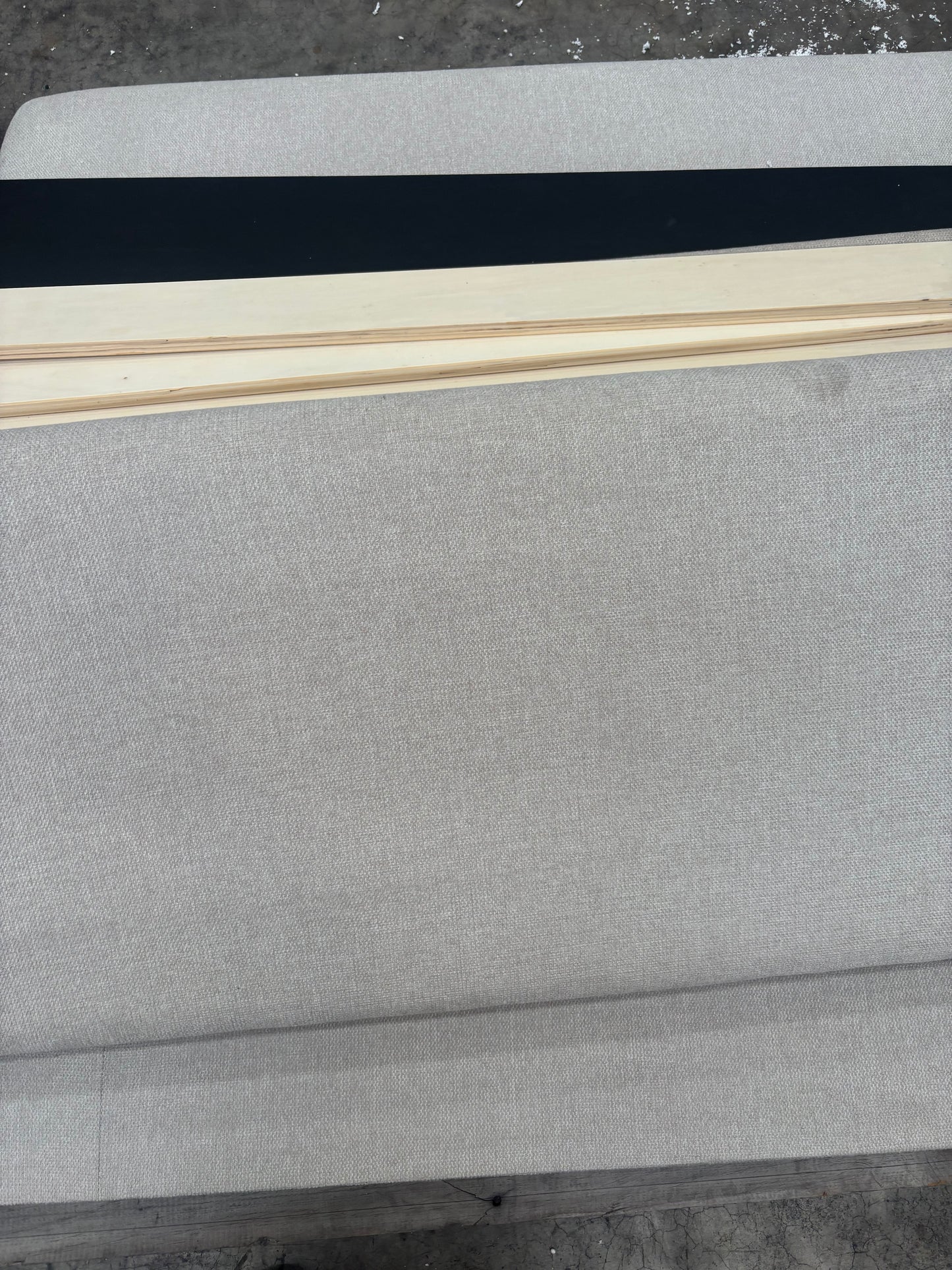 NZ CLZ20195 Ava Bed King Oatmeal 4pc Set