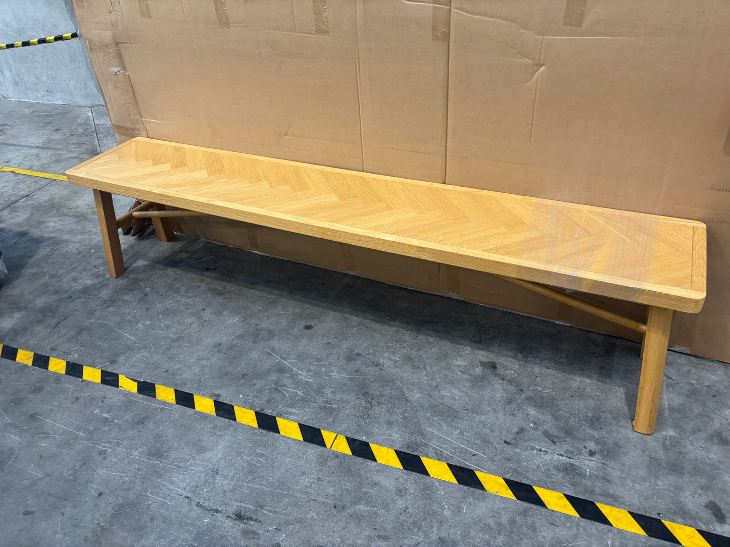 NZ CLZ20196 Tilda Dining Bench 200x45cm Natural