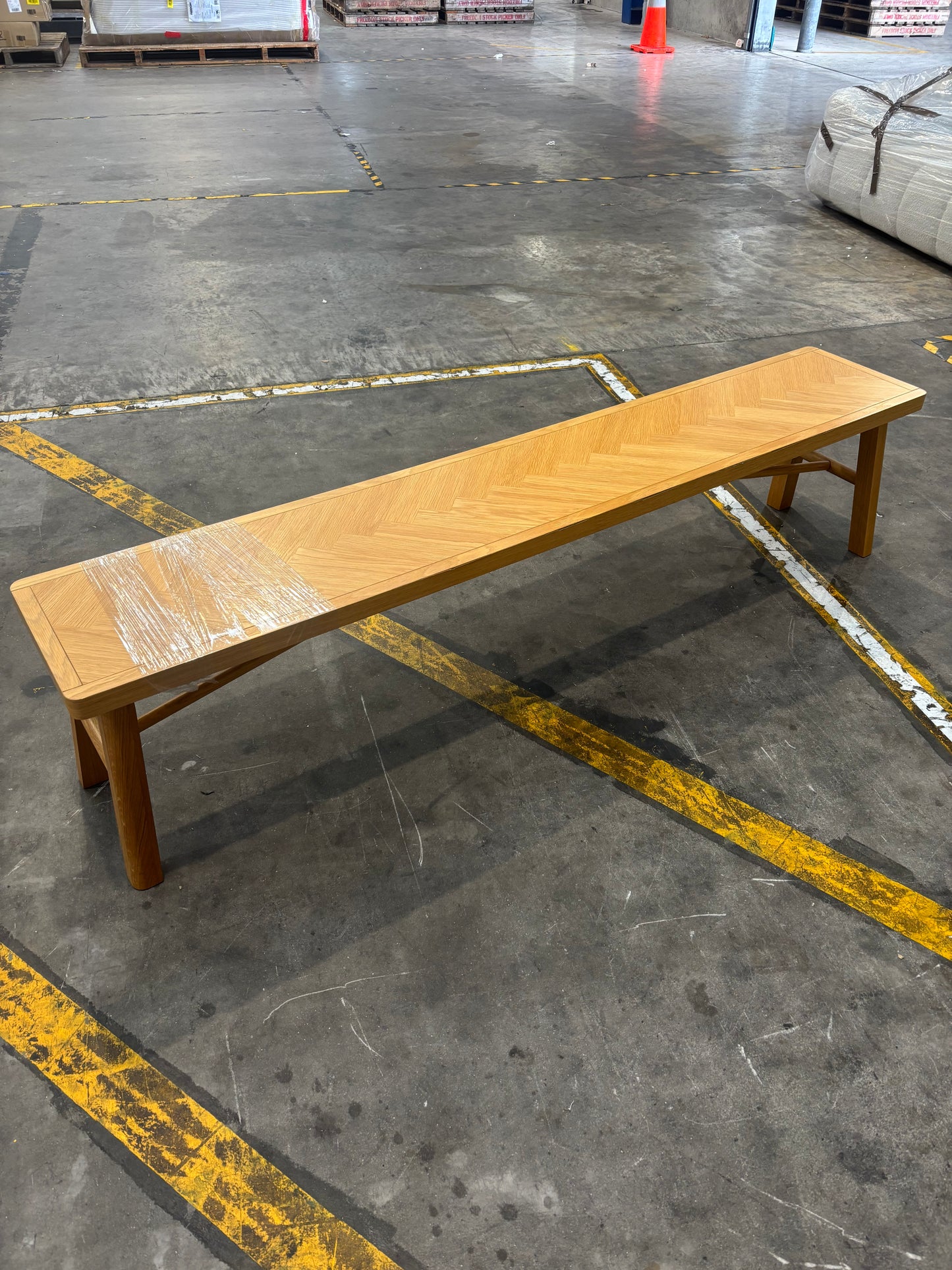 NZ CLZ20196 Tilda Dining Bench 200x45cm Natural