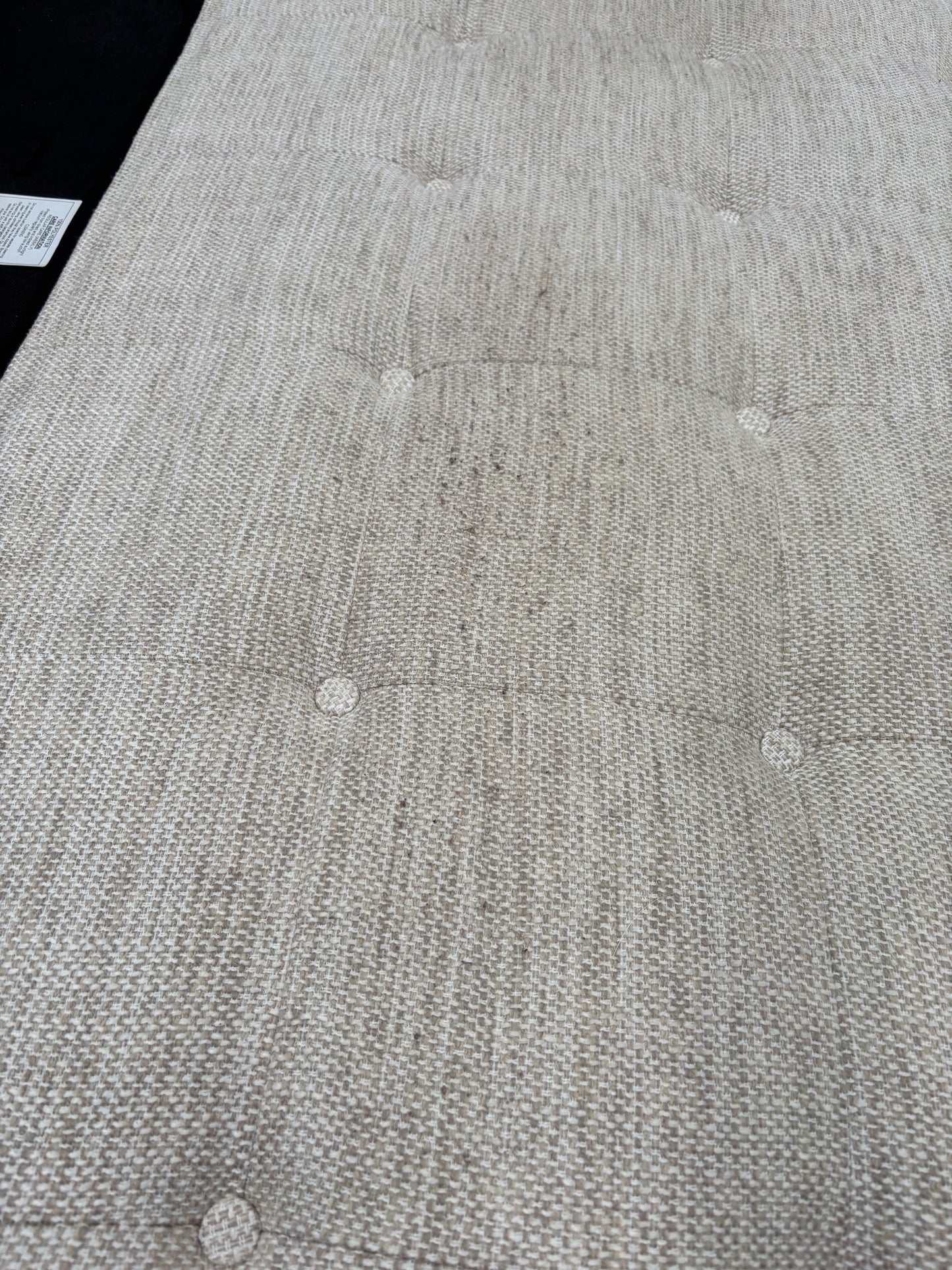 NZ CLZ20201 Alina Button Headboard King Alpha Natural