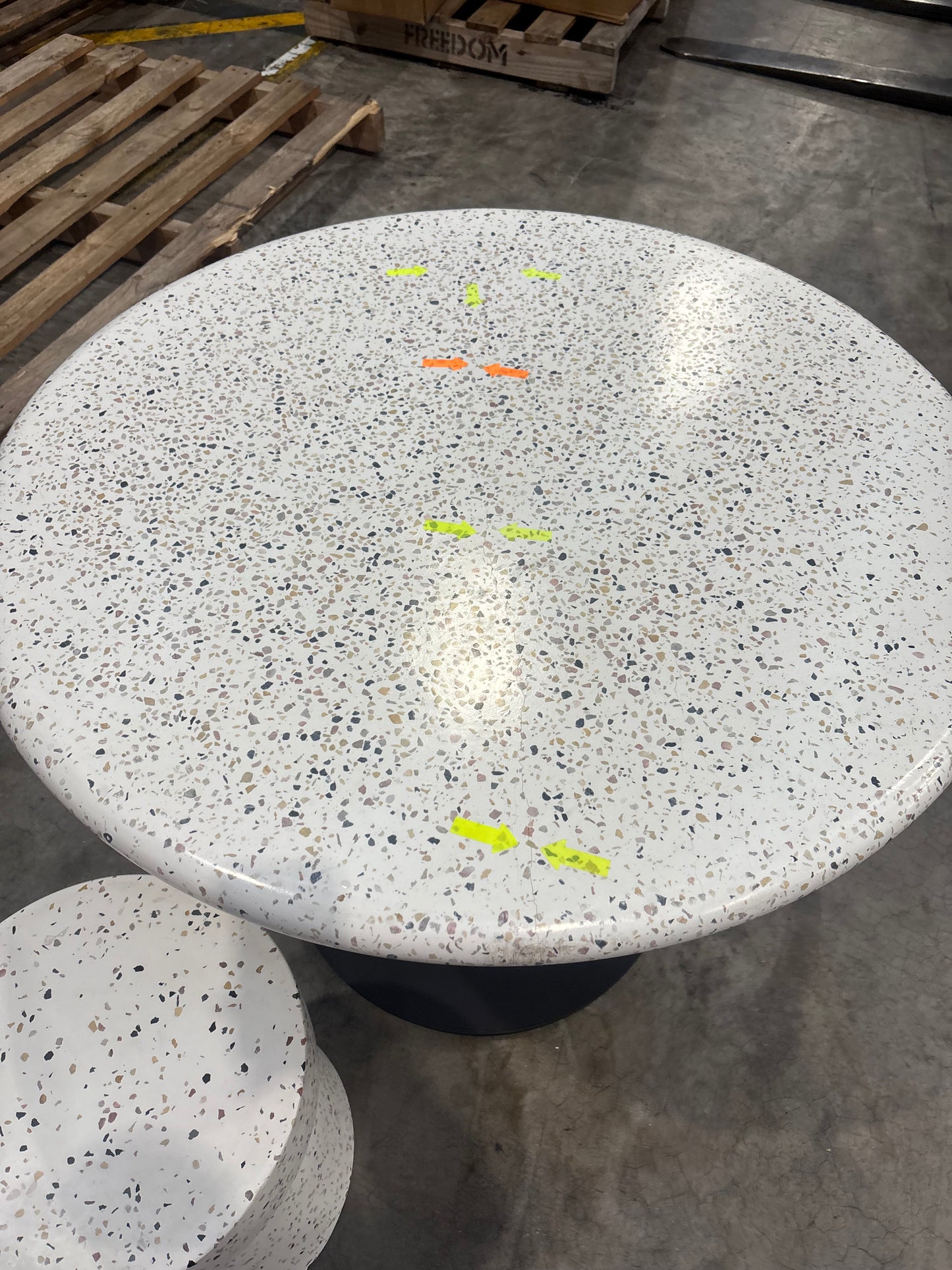 NZ CLZ20211 Brixton Outdoor Bistro Dining Table & 2x Biscay Stools