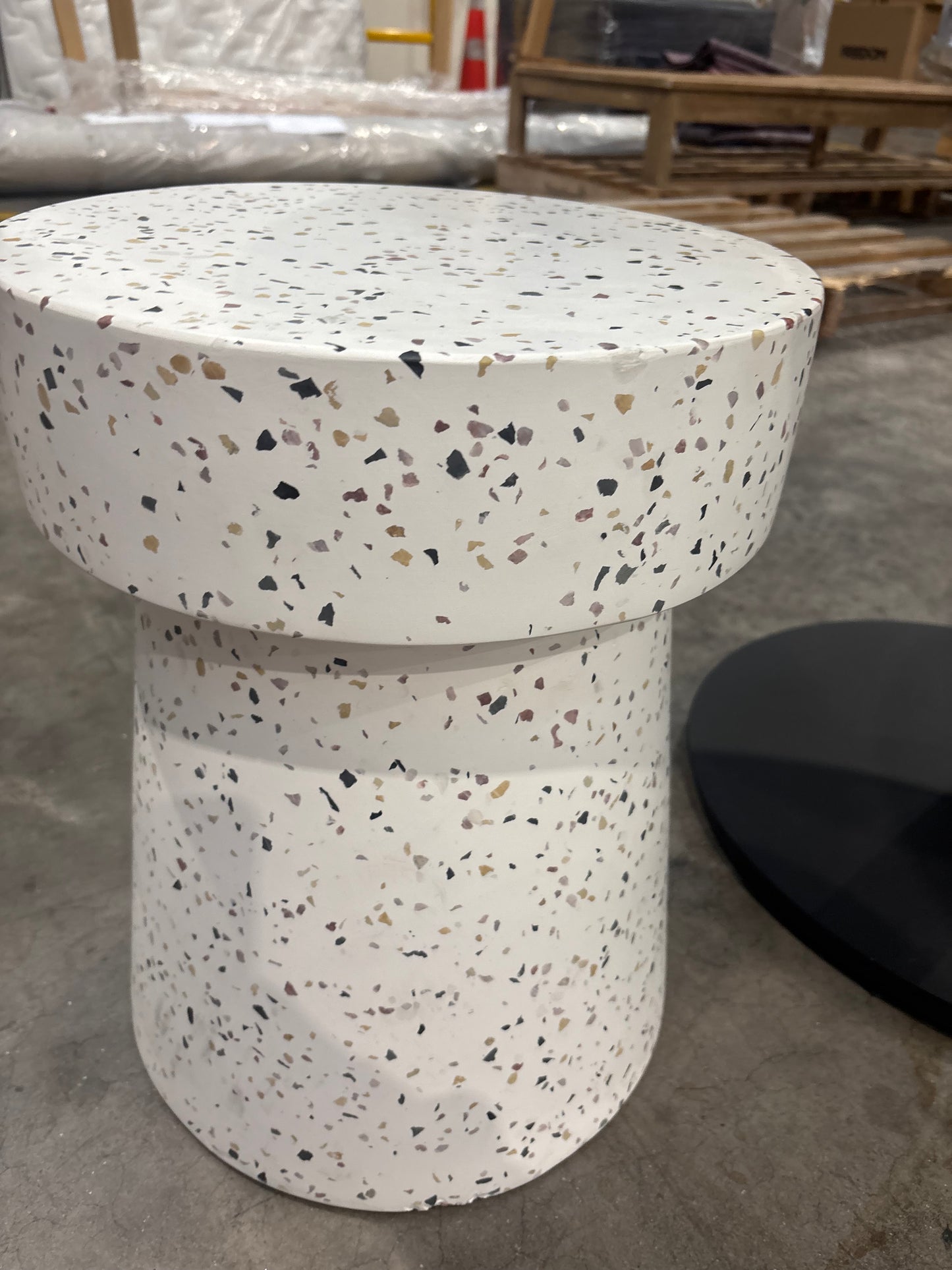 NZ CLZ20211 Brixton Outdoor Bistro Dining Table & 2x Biscay Stools