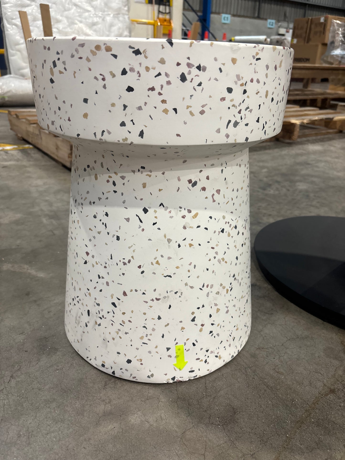 NZ CLZ20211 Brixton Outdoor Bistro Dining Table & 2x Biscay Stools