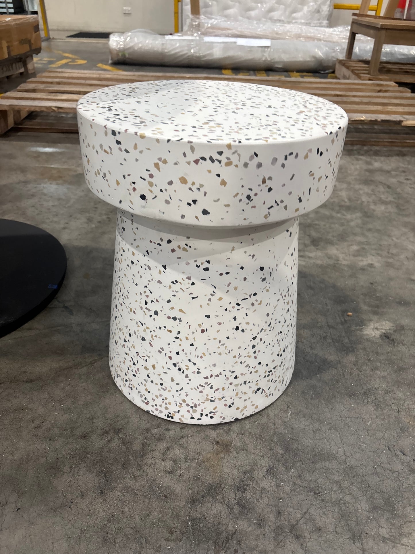 NZ CLZ20211 Brixton Outdoor Bistro Dining Table & 2x Biscay Stools