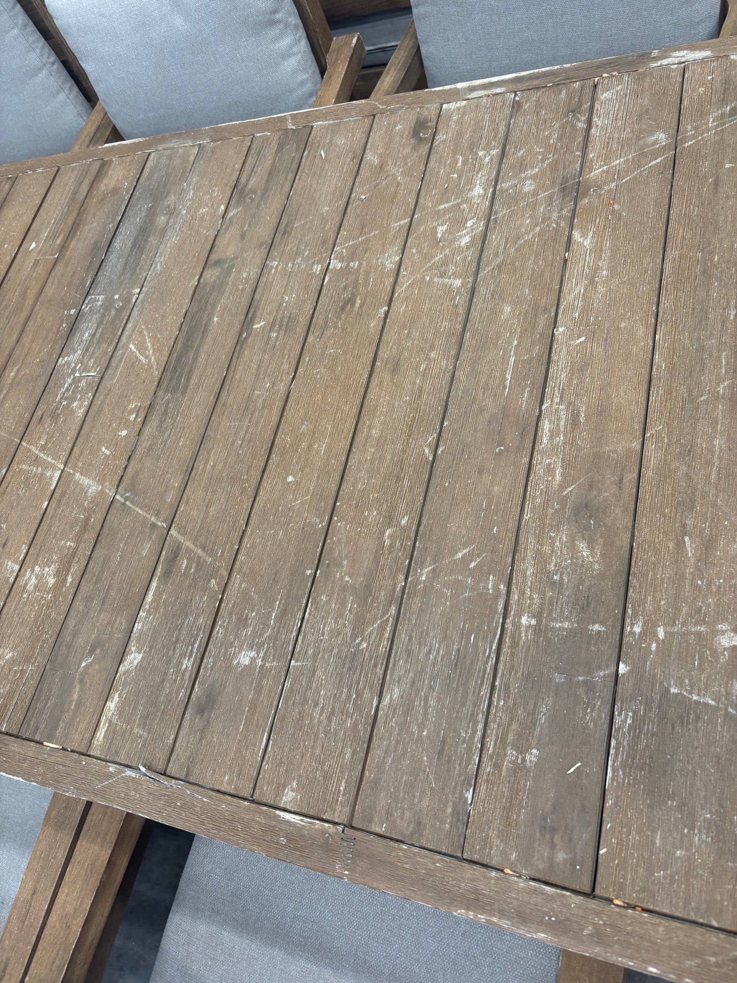 NZ CLZ20218 Cannes Outdoor Dining Acacia Natural MKII 9pc Set