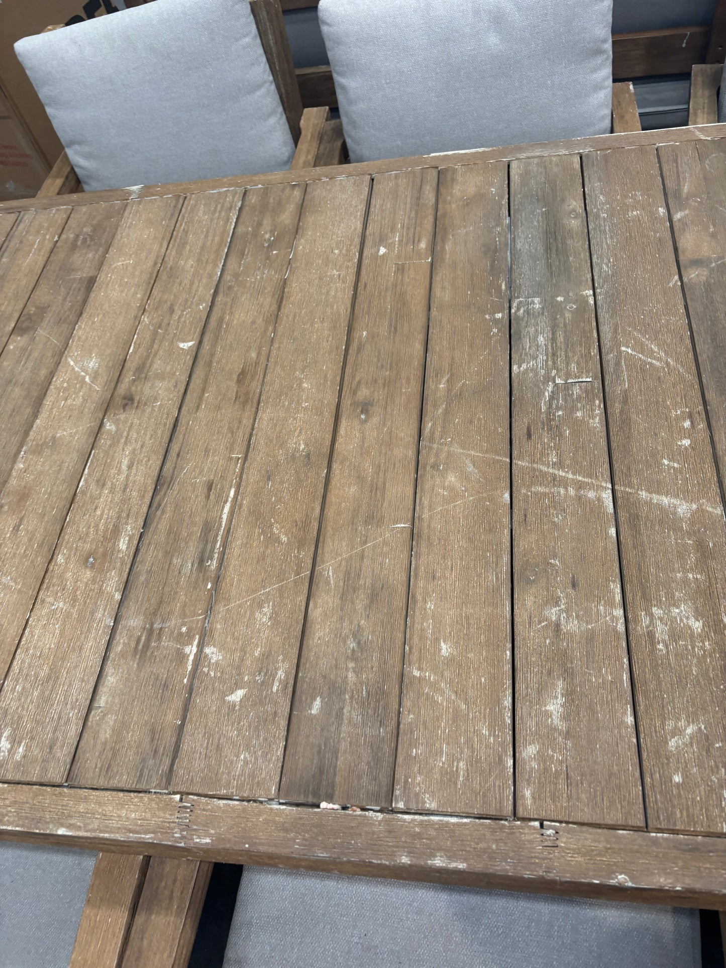 NZ CLZ20218 Cannes Outdoor Dining Acacia Natural MKII 9pc Set