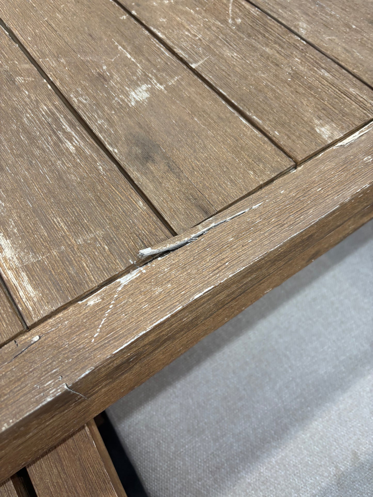 NZ CLZ20218 Cannes Outdoor Dining Acacia Natural MKII 9pc Set