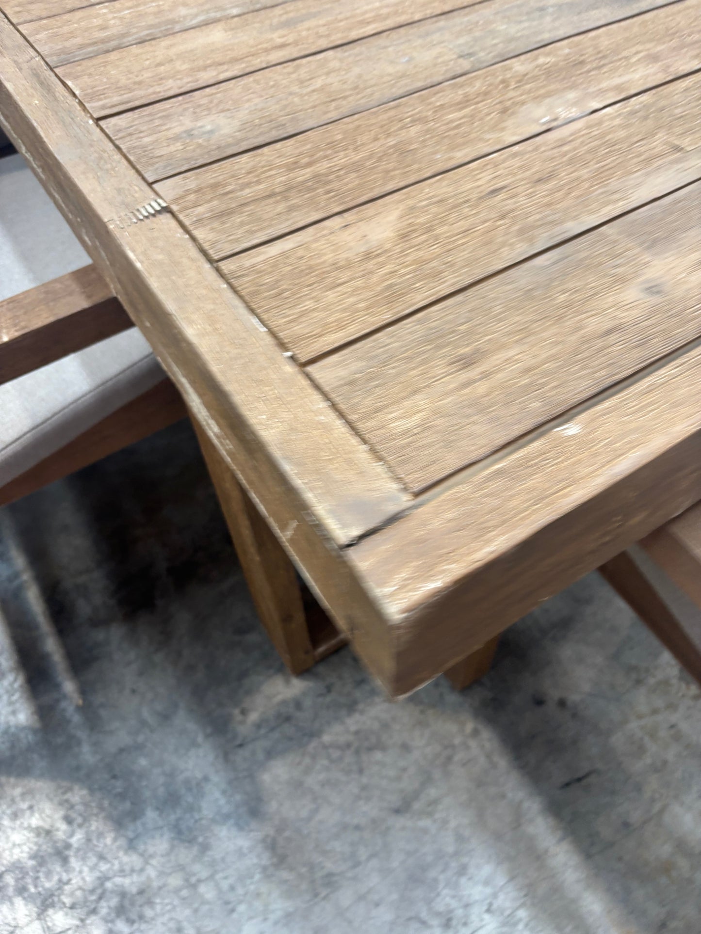 NZ CLZ20218 Cannes Outdoor Dining Acacia Natural MKII 9pc Set