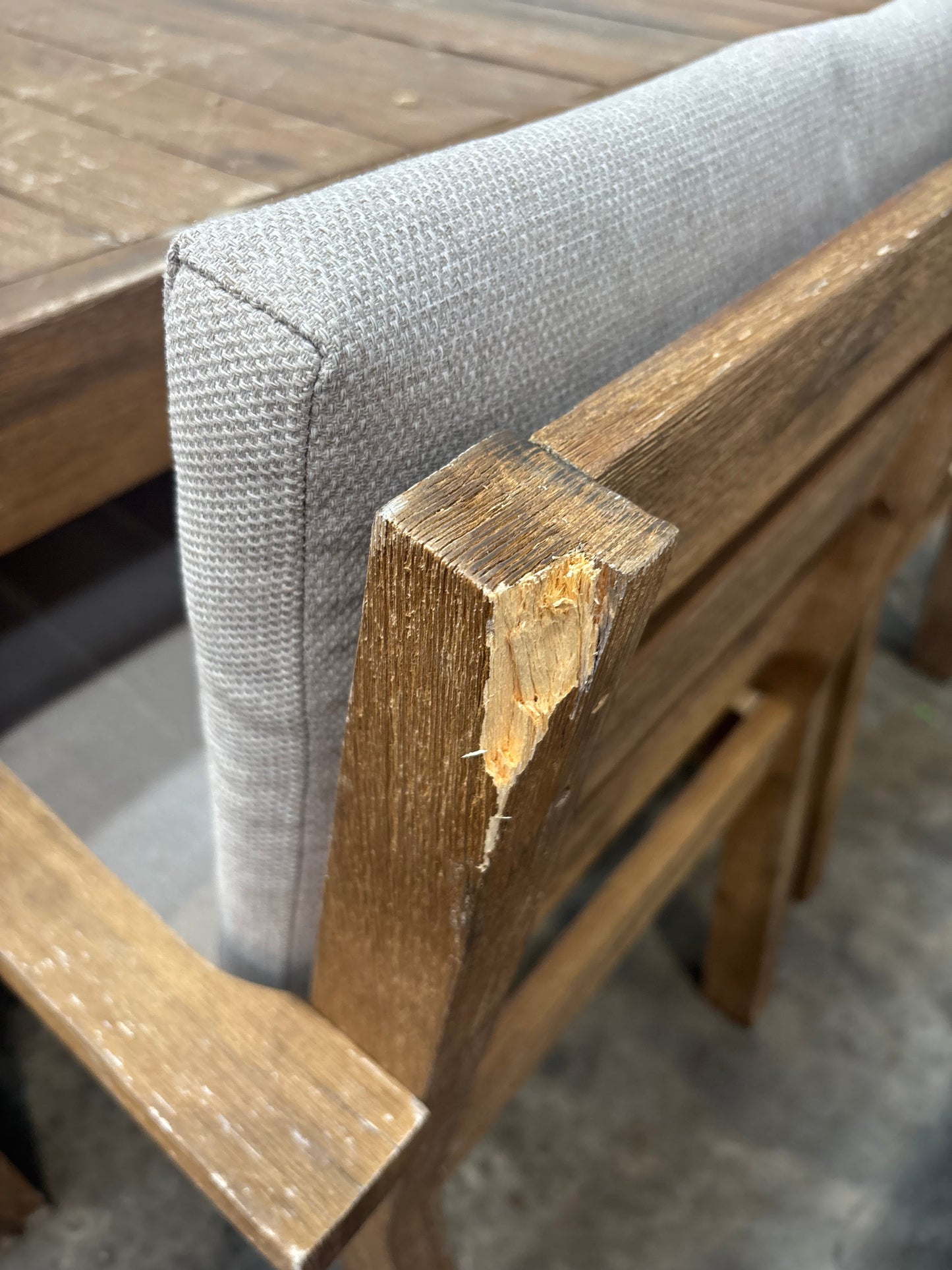 NZ CLZ20218 Cannes Outdoor Dining Acacia Natural MKII 9pc Set