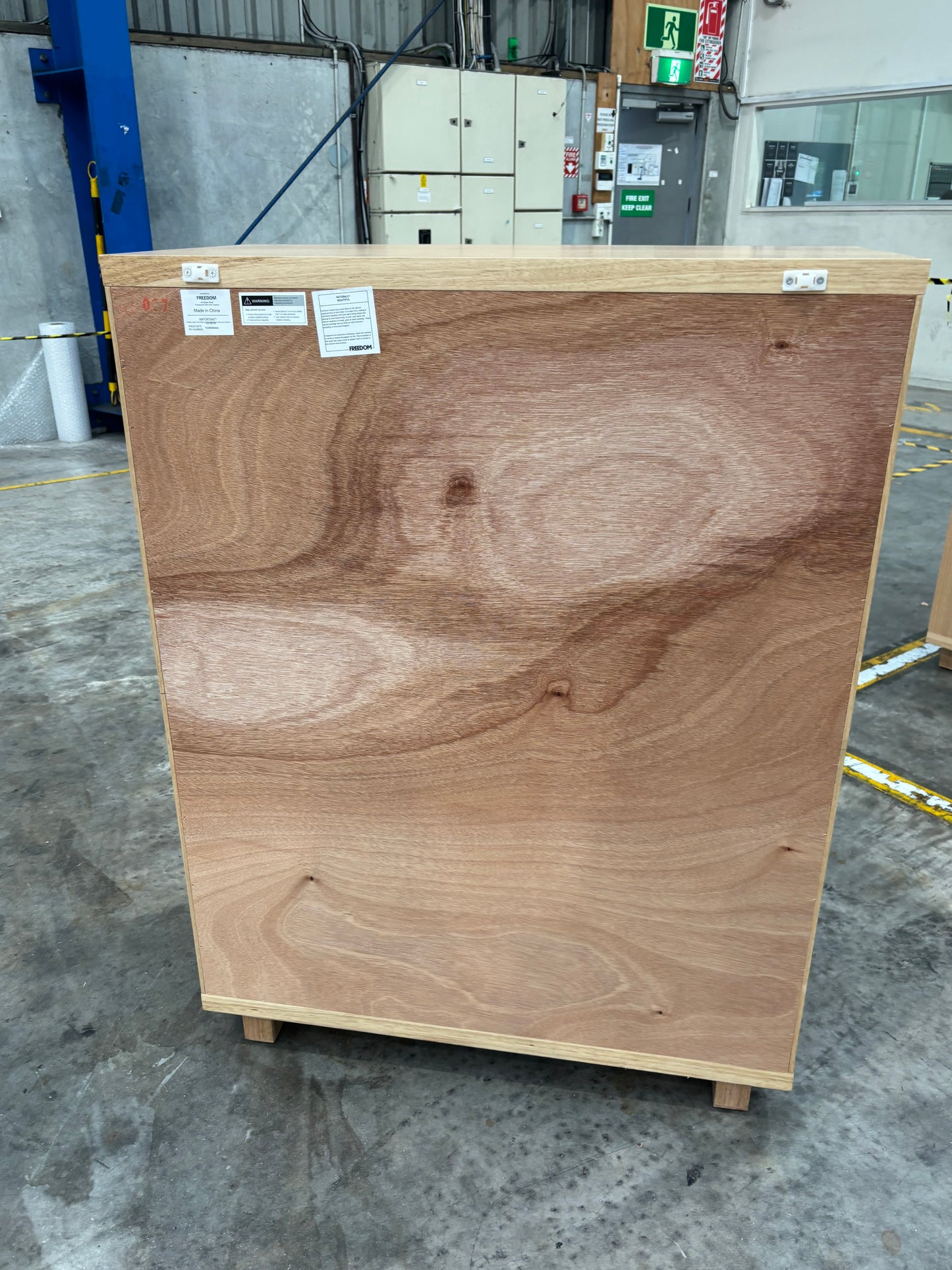 NZ PRZ20097 Mornington Tallboy 4 Drawer Natural