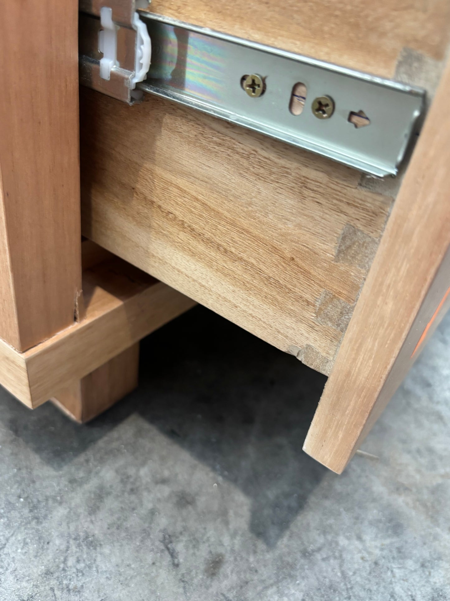 NZ PRZ20097 Mornington Tallboy 4 Drawer Natural