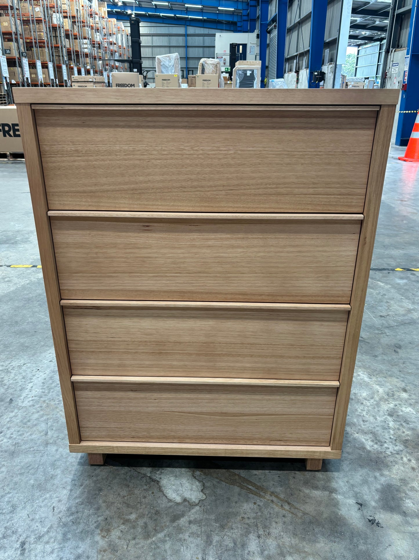 NZ PRZ20098 Mornington Tallboy 4 Drawer Natural