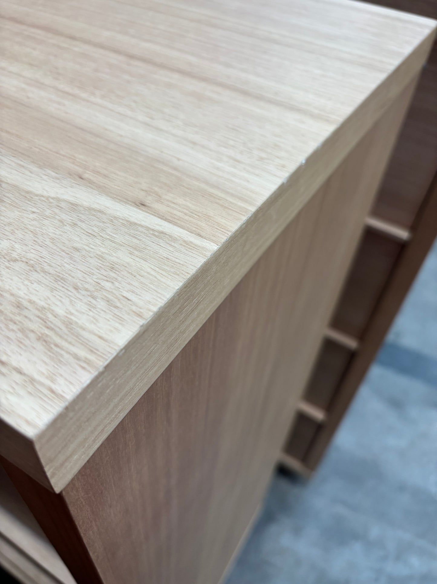 NZ PRZ20098 Mornington Tallboy 4 Drawer Natural