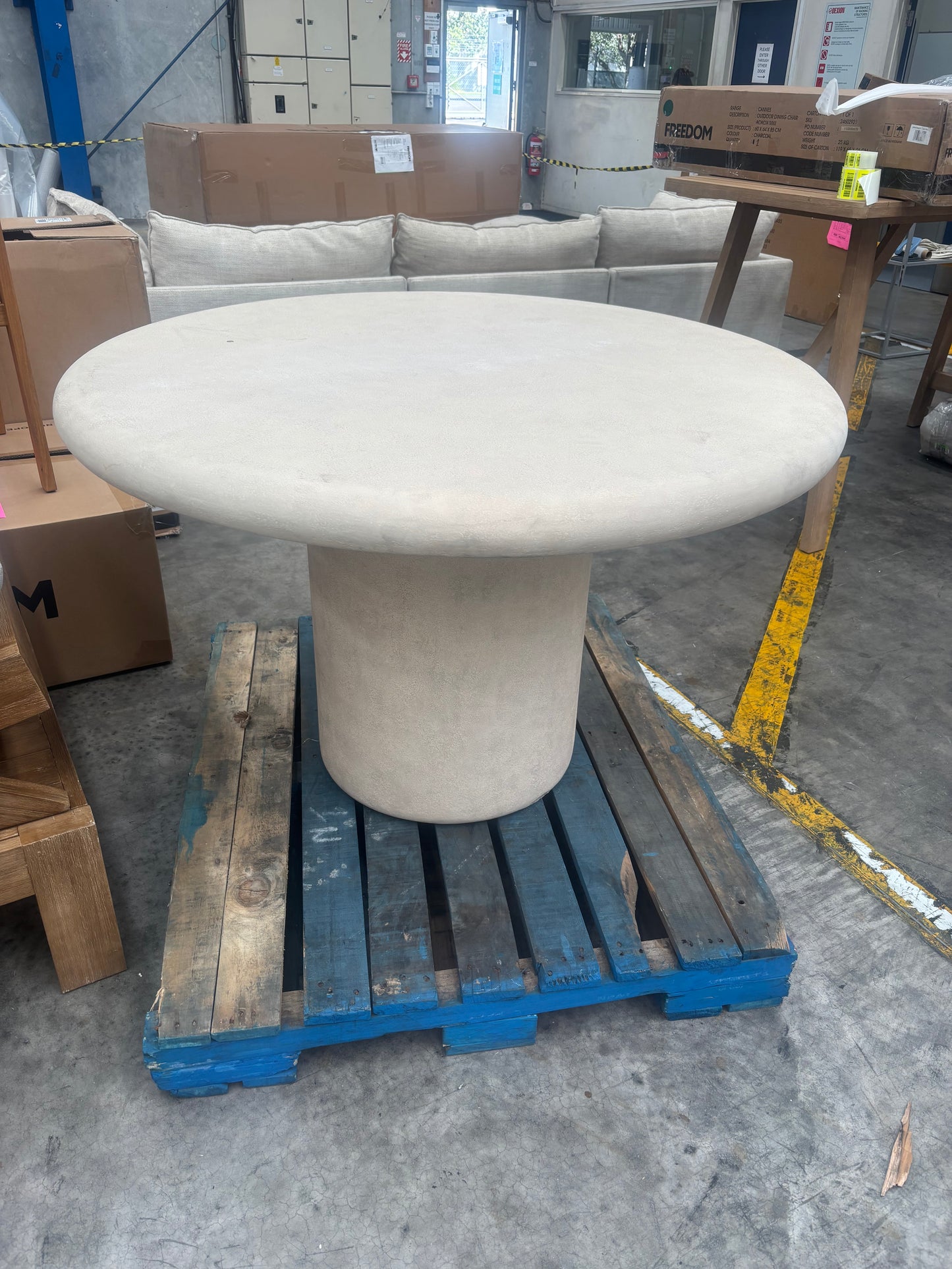 NZ CLZ20263 Pair Outdoor Dining Table - Round 122cm