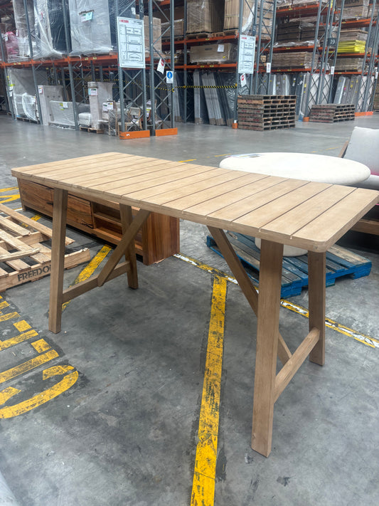 NZ PRZ20107 Le Vent Outdoor Bar Table Acacia Natural