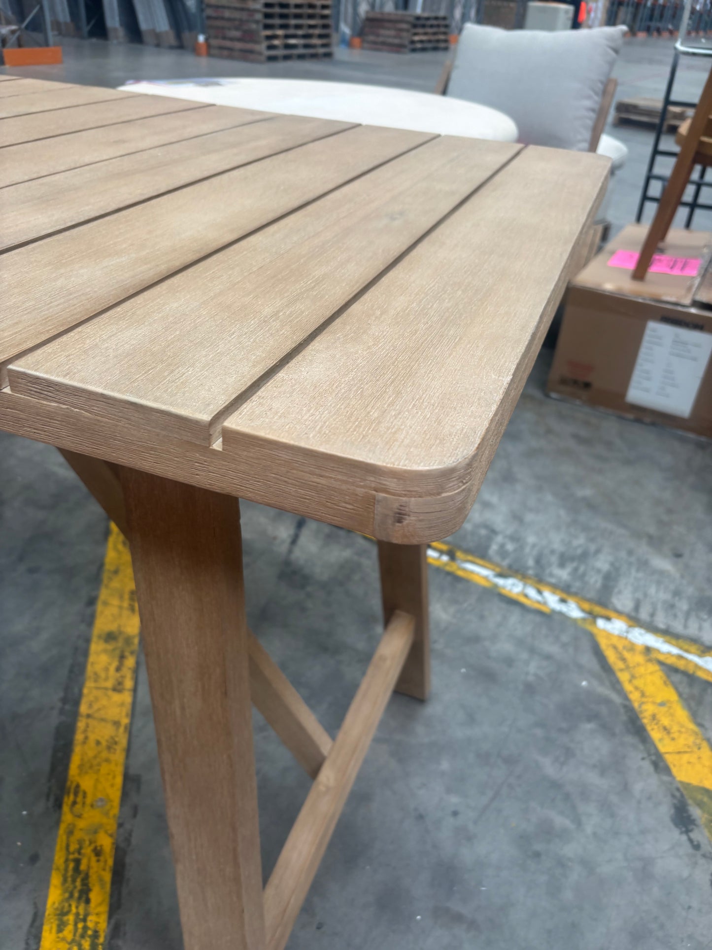 NZ PRZ20107 Le Vent Outdoor Bar Table Acacia Natural