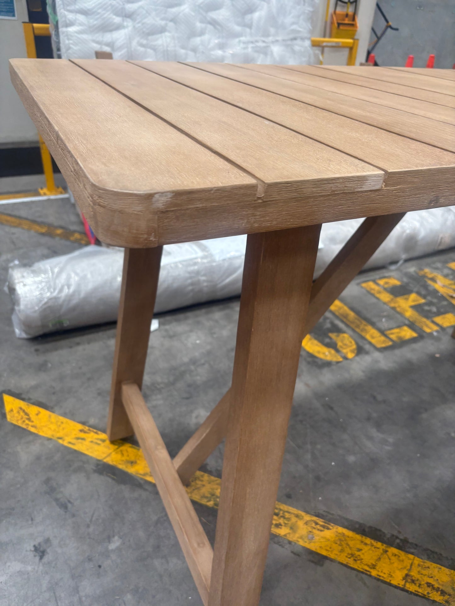 NZ PRZ20107 Le Vent Outdoor Bar Table Acacia Natural