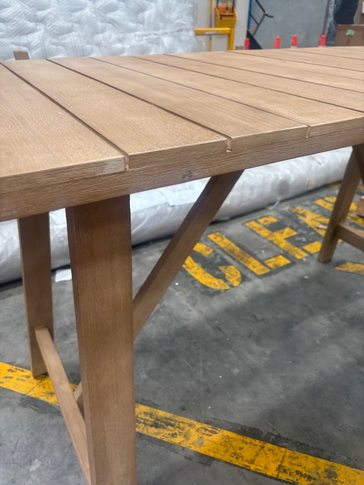 NZ PRZ20107 Le Vent Outdoor Bar Table Acacia Natural