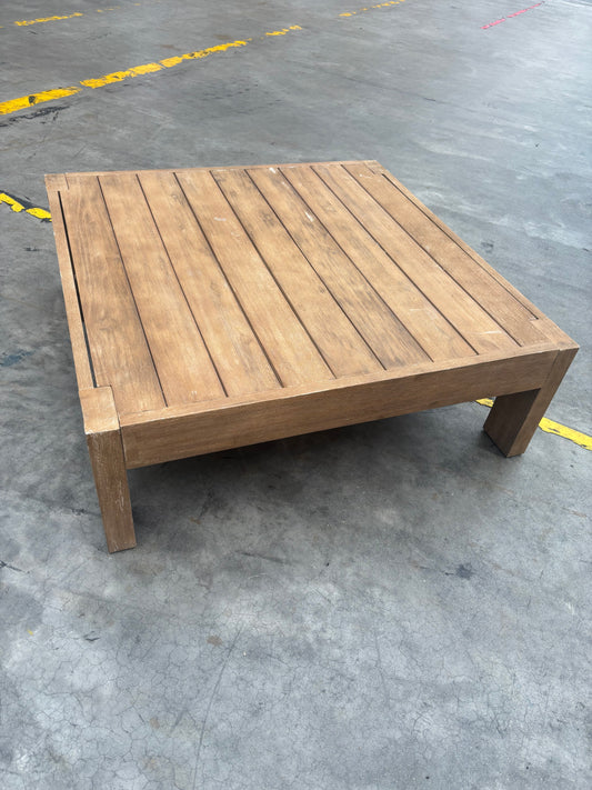 NZ CLZ20264 Cannes Coffee Table 94x94cm Acacia MKII