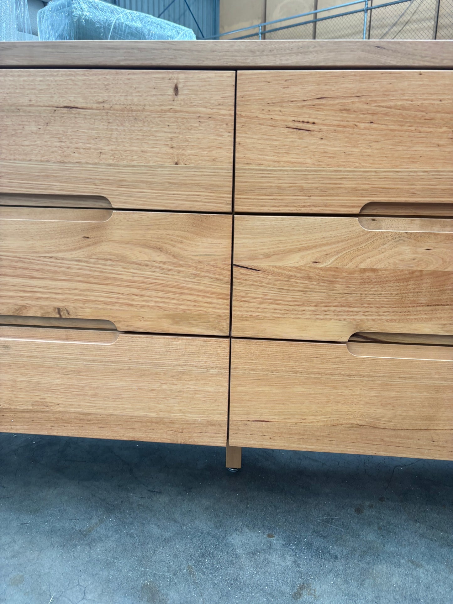 NZ PRZ20110 Klara Dresser 6 Drawer Natural