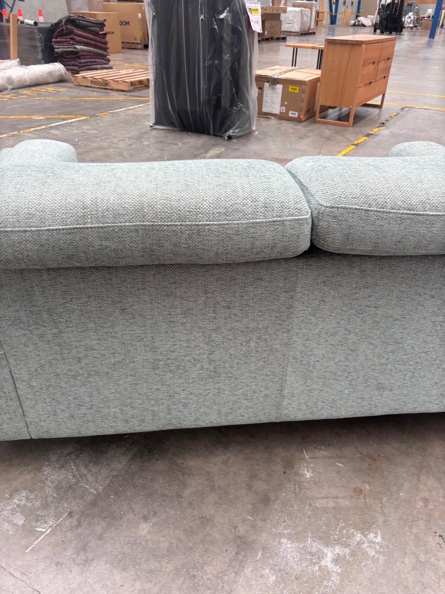 NZ PRZ20112 Henry Battery Recliner Sofa 2S Avis Pine Green (2 Motion)