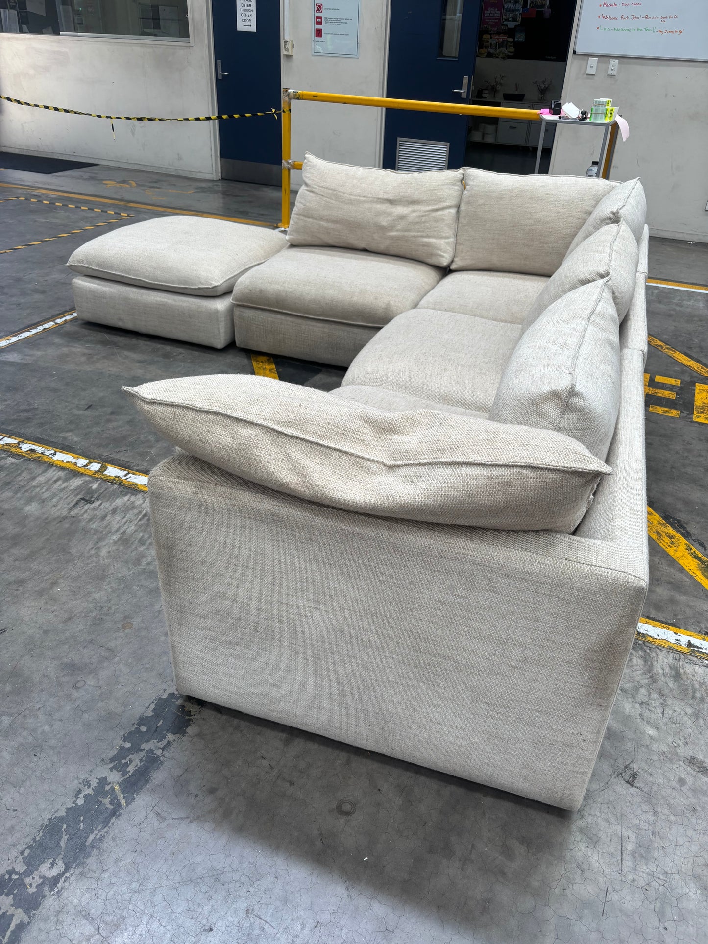 NZ CLZ20268 5pc Sorrento Modular Nathan Wheat Set