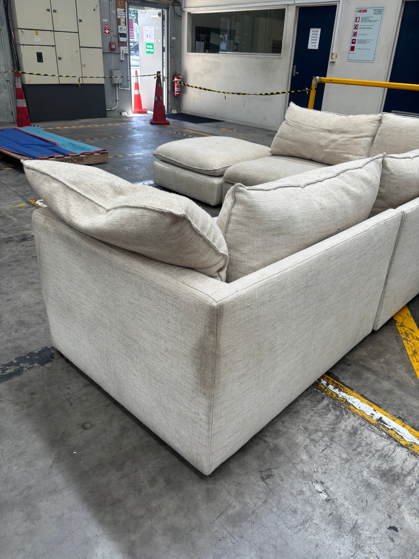 NZ CLZ20268 5pc Sorrento Modular Nathan Wheat Set