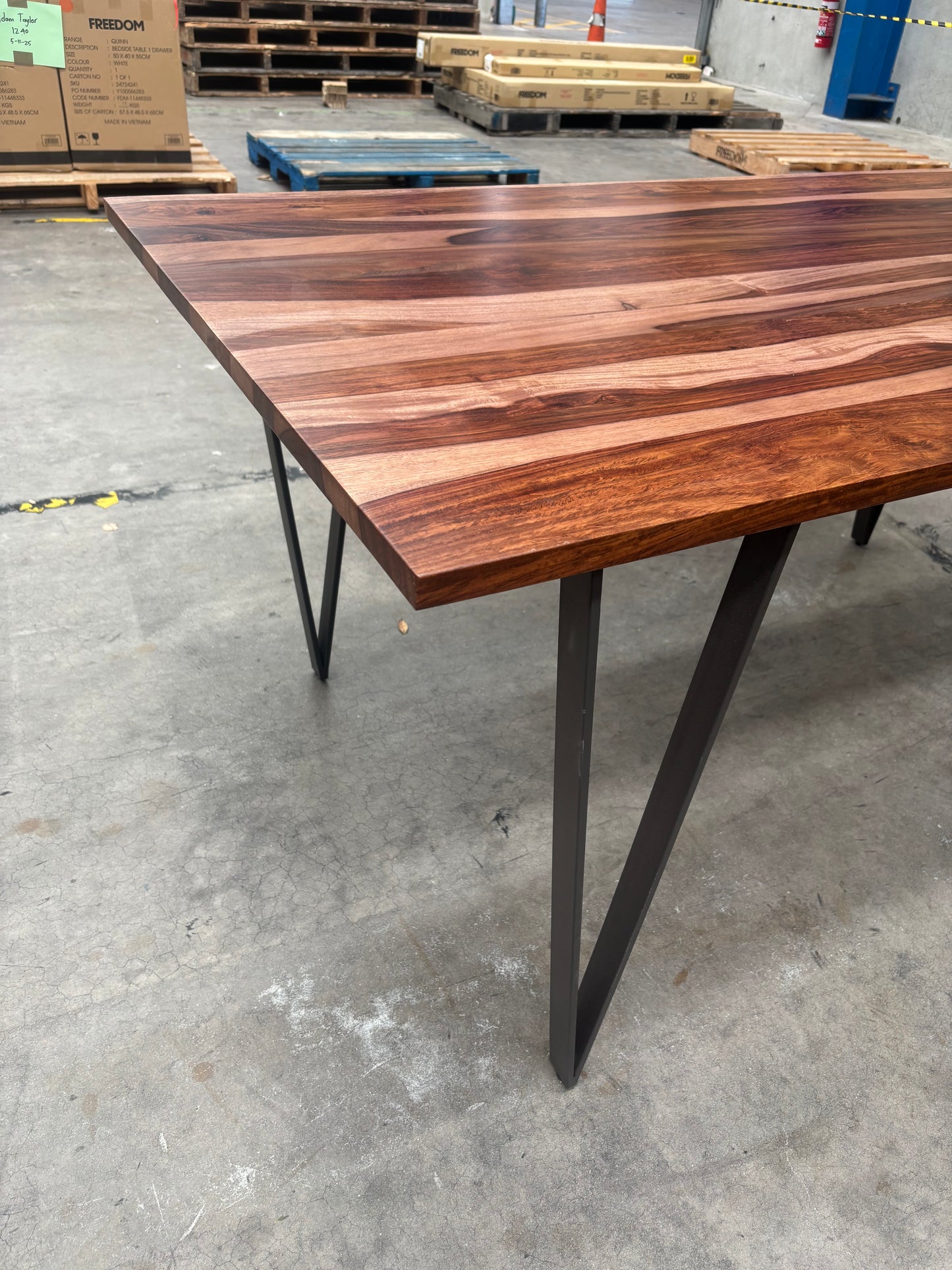 NZ PRZ20113 Wyatt Dining Table 175x90cm Natural