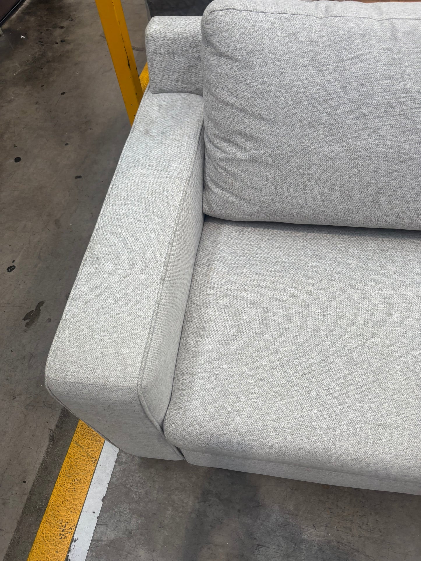 NZ CLZ20272 Amos Sofa Bed 3S Friday Frost