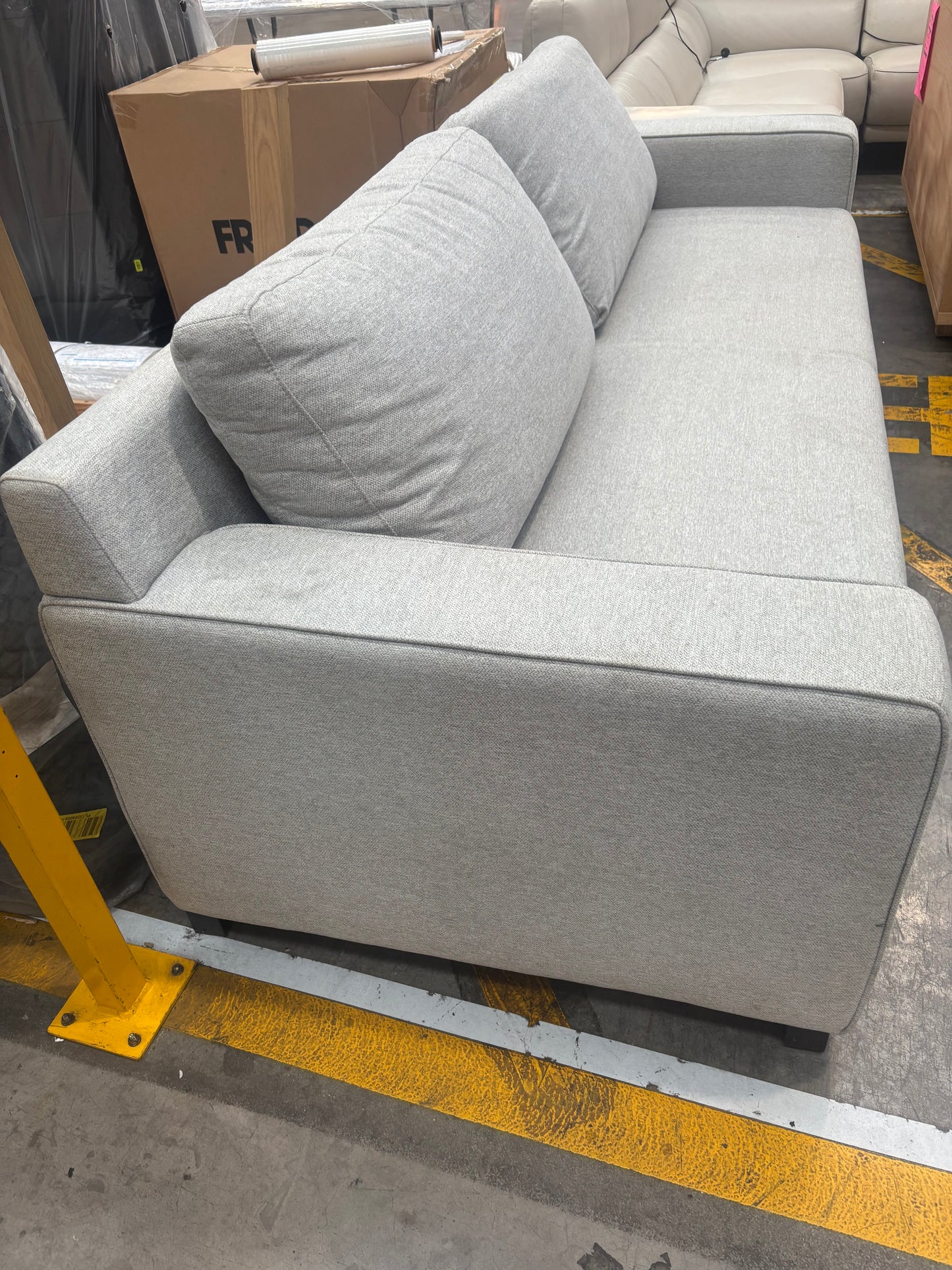 NZ CLZ20272 Amos Sofa Bed 3S Friday Frost