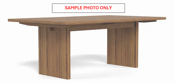 NZ CLZ20645 2 PCE MOSMAN DINING TABLE 240CM NATURAL